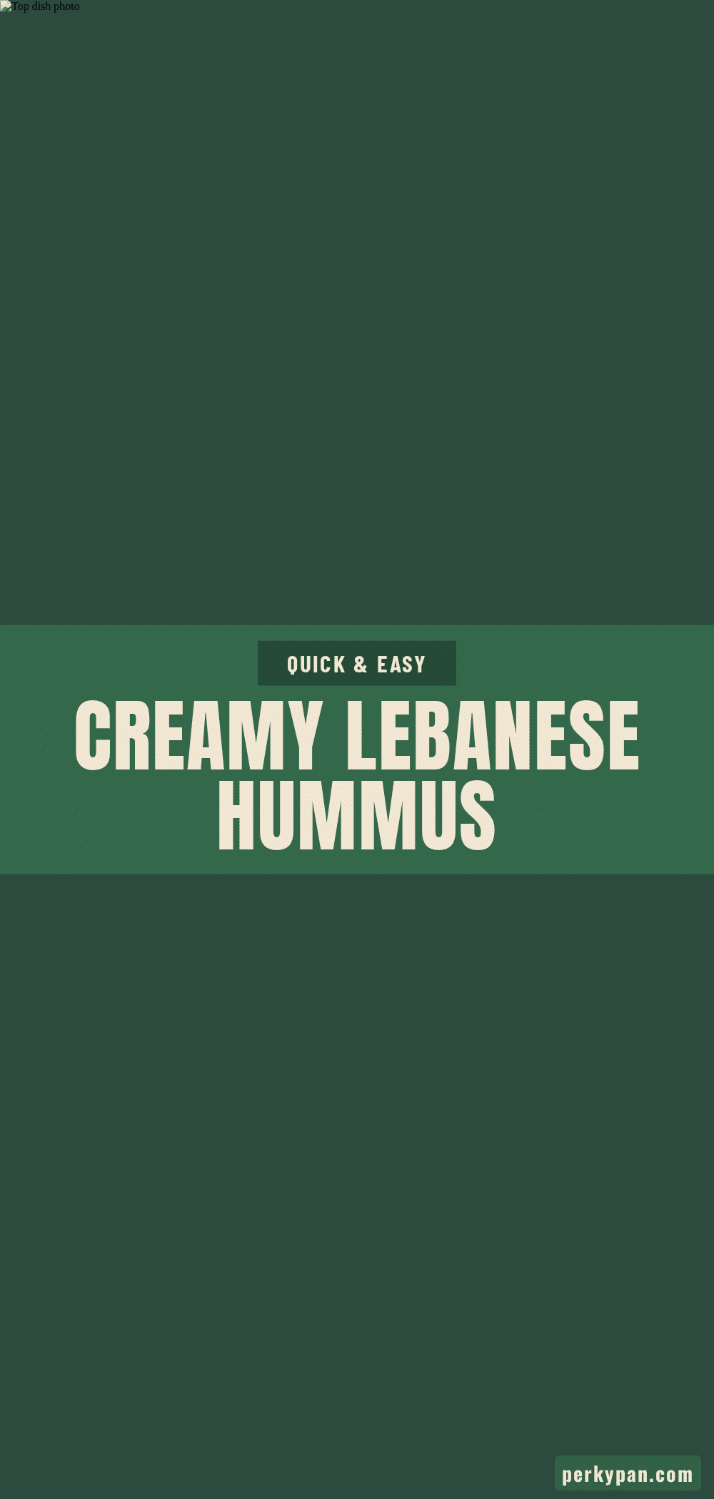 lebanese hummus recipe recipe
