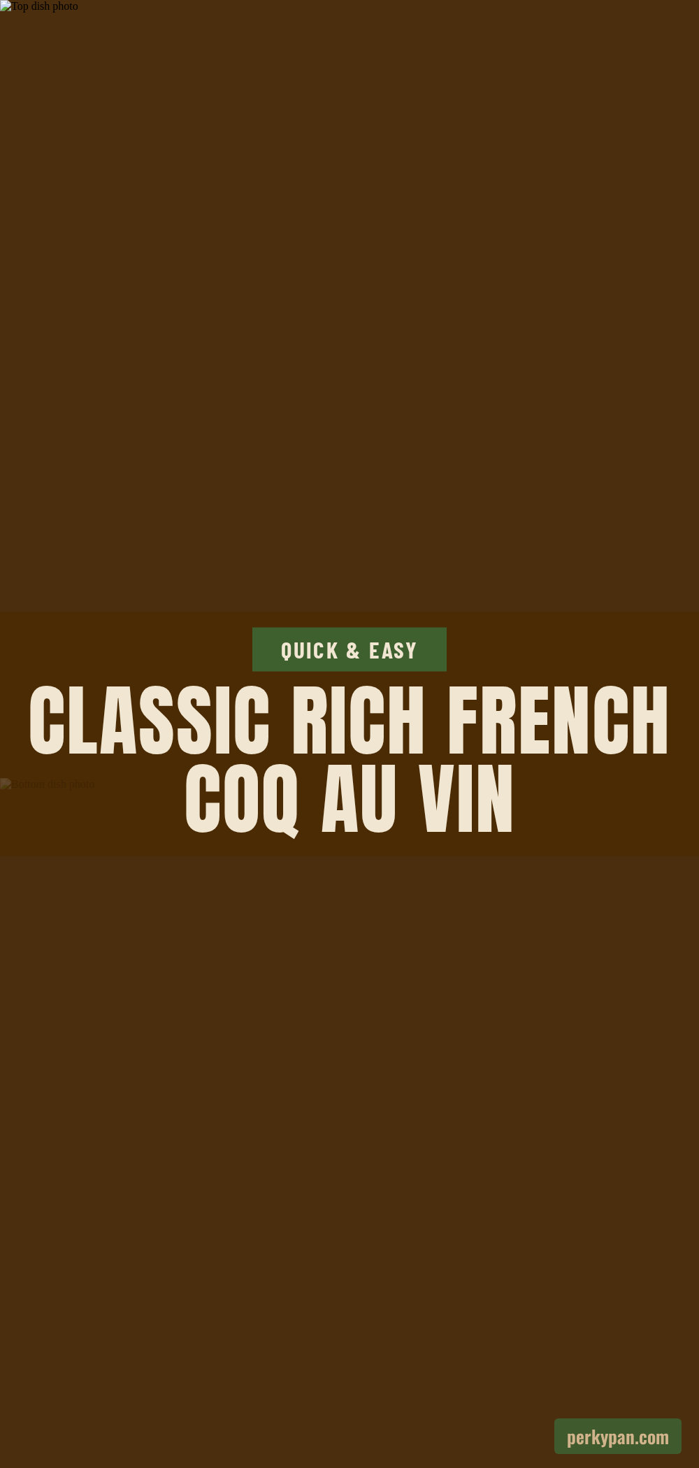 perfect french coq au vin recipe
