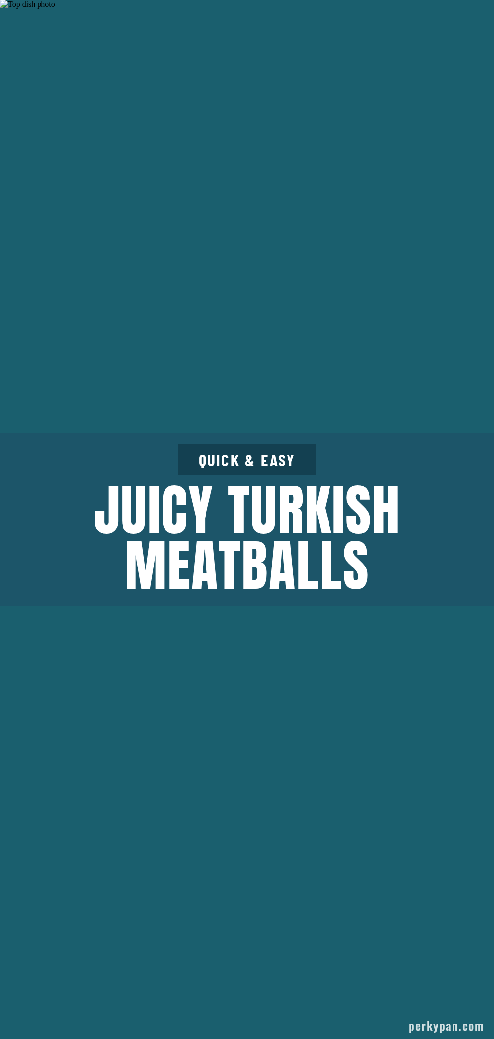 turkish meatballs recipe recipe