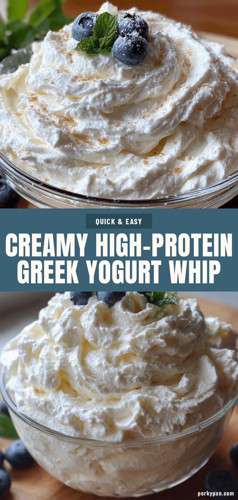 creamy greek yogurt whipped cream recipe