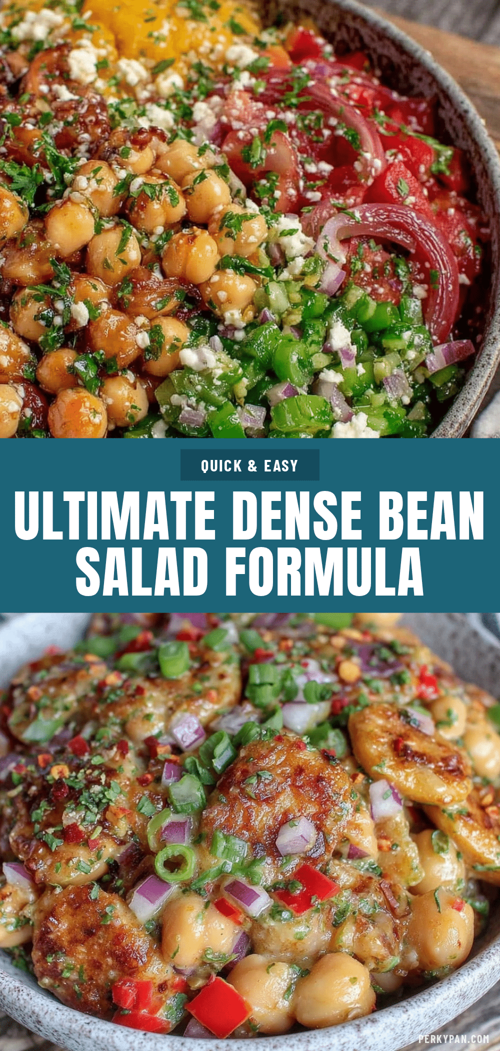 dense bean salad recipe