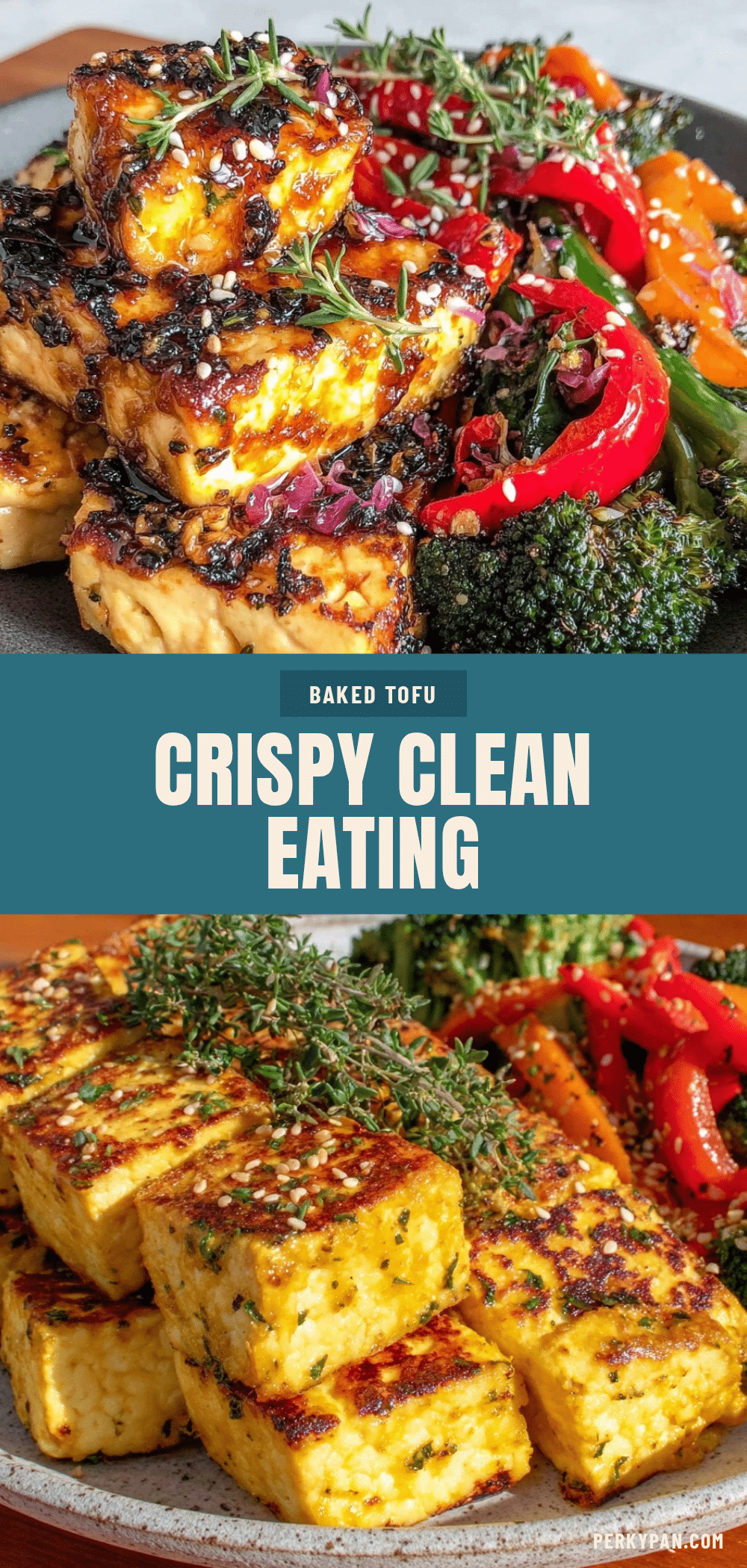 healthy clean eating baked tofu recipe