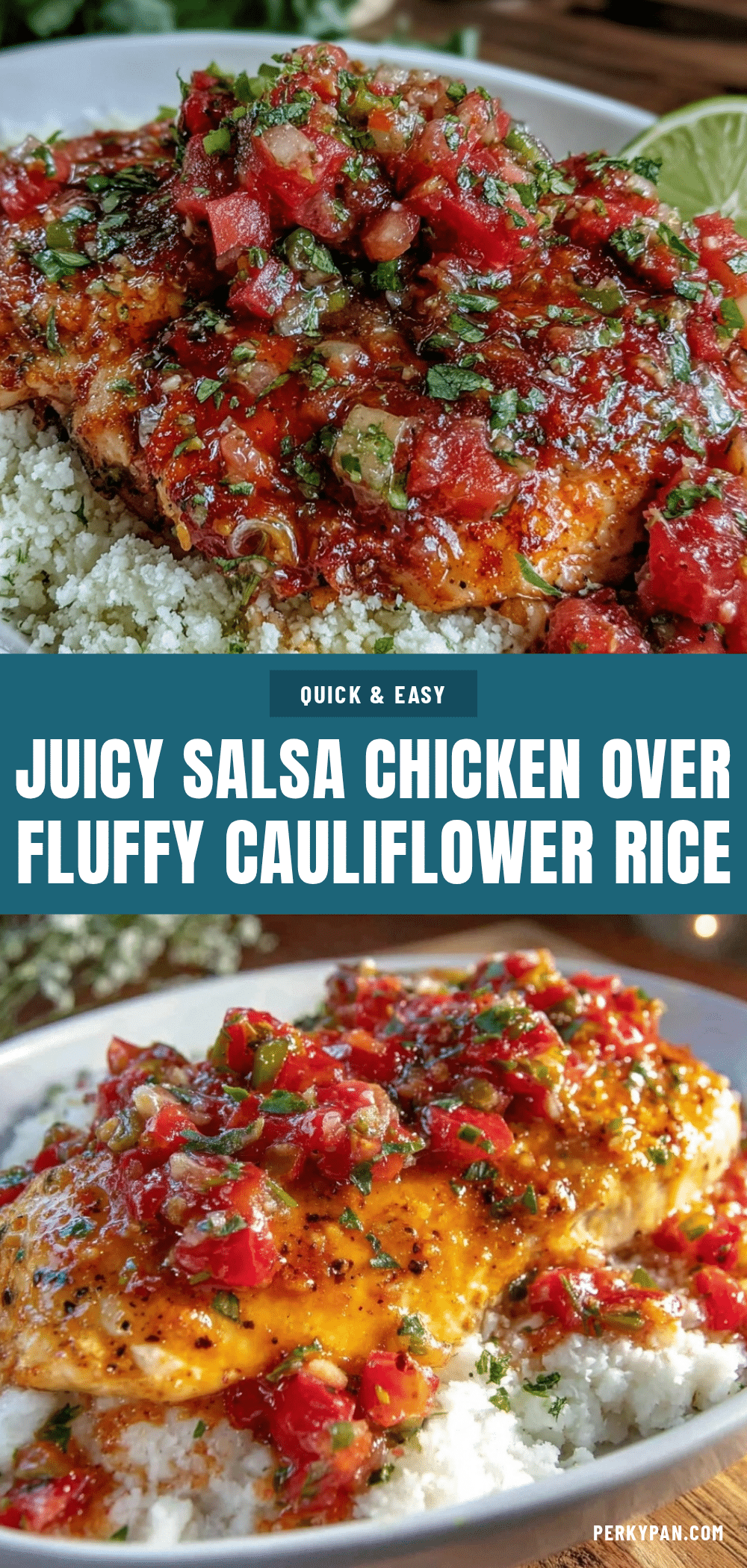 healthy clean salsa chicken breast recipe