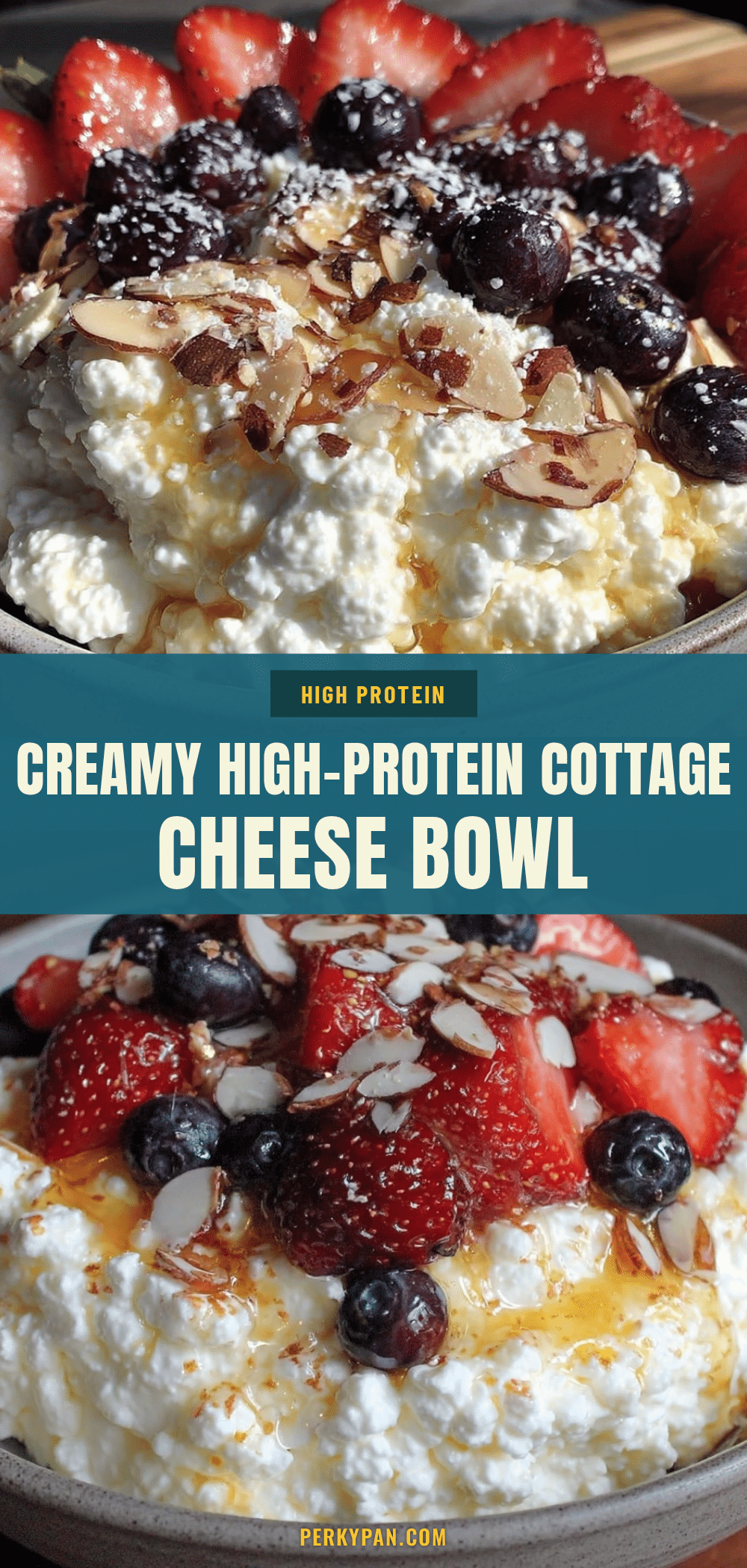 healthy high-protein cottage cheese breakfast bowl recipe