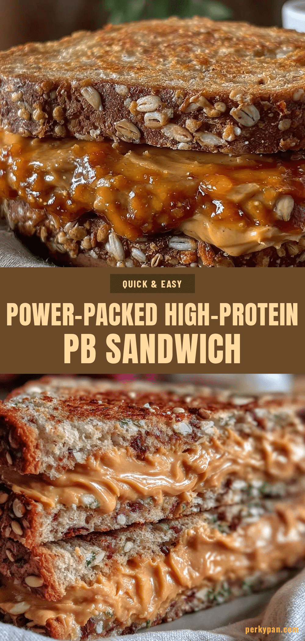 healthy high-protein pb sandwich recipe