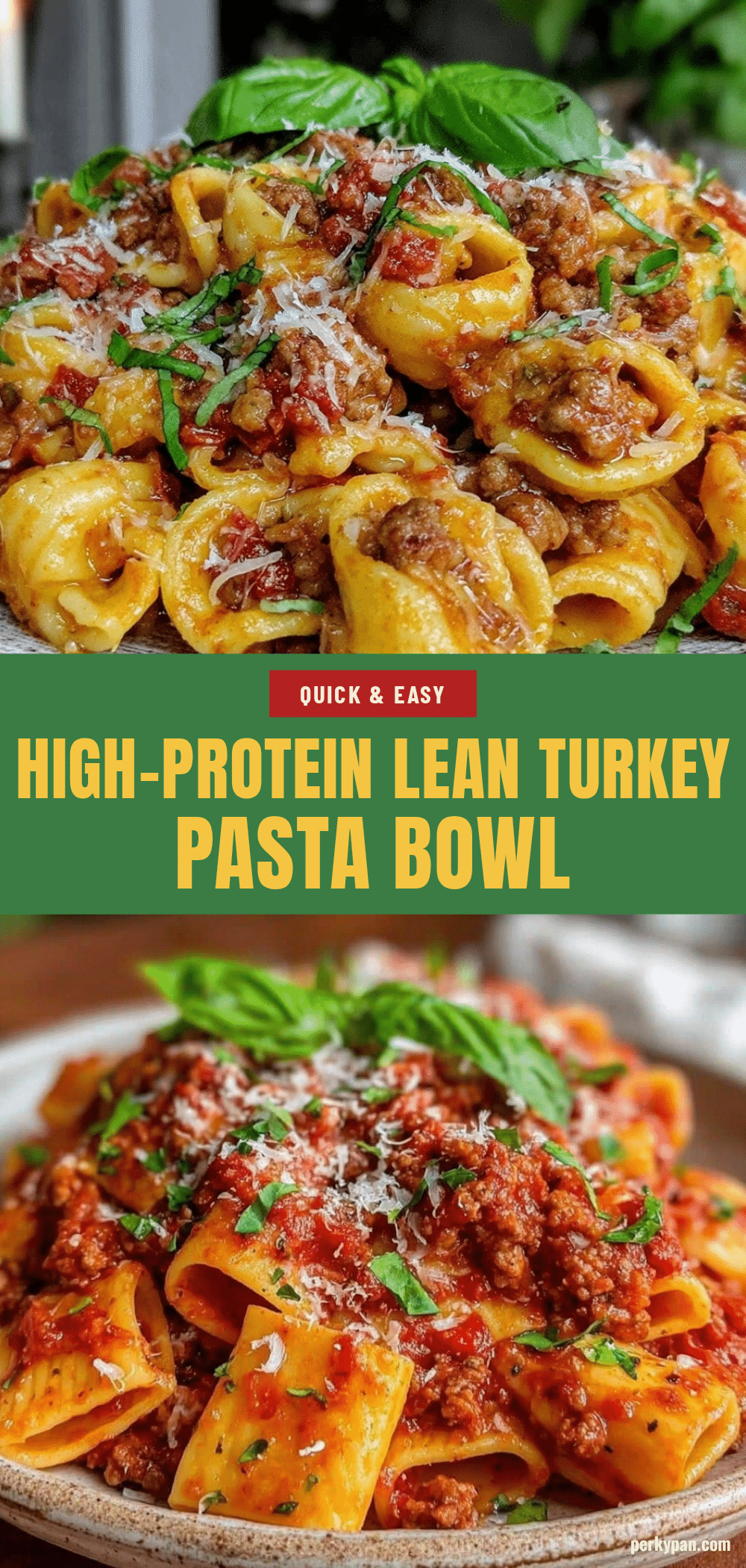 Healthy Macro-Friendly Pasta with Lean Ground Turkey recipe