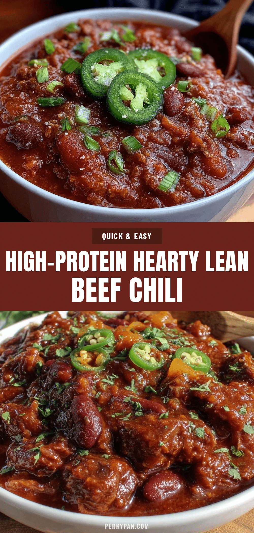 high-protein lean beef chili recipe