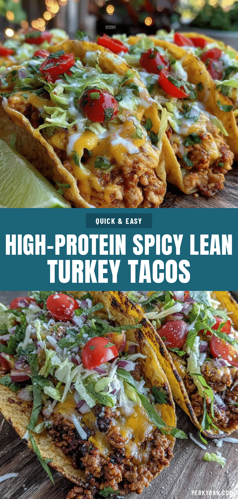 high-protein spicy lean turkey tacos recipe