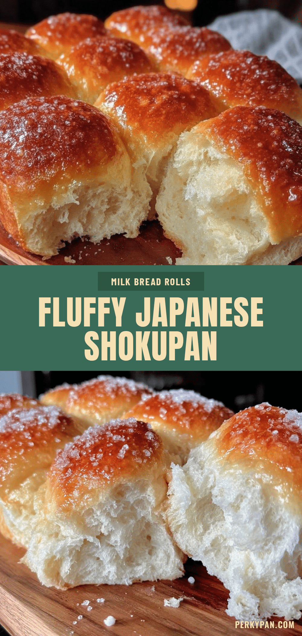 Japanese Shokupan Milk Bread Rolls recipe
