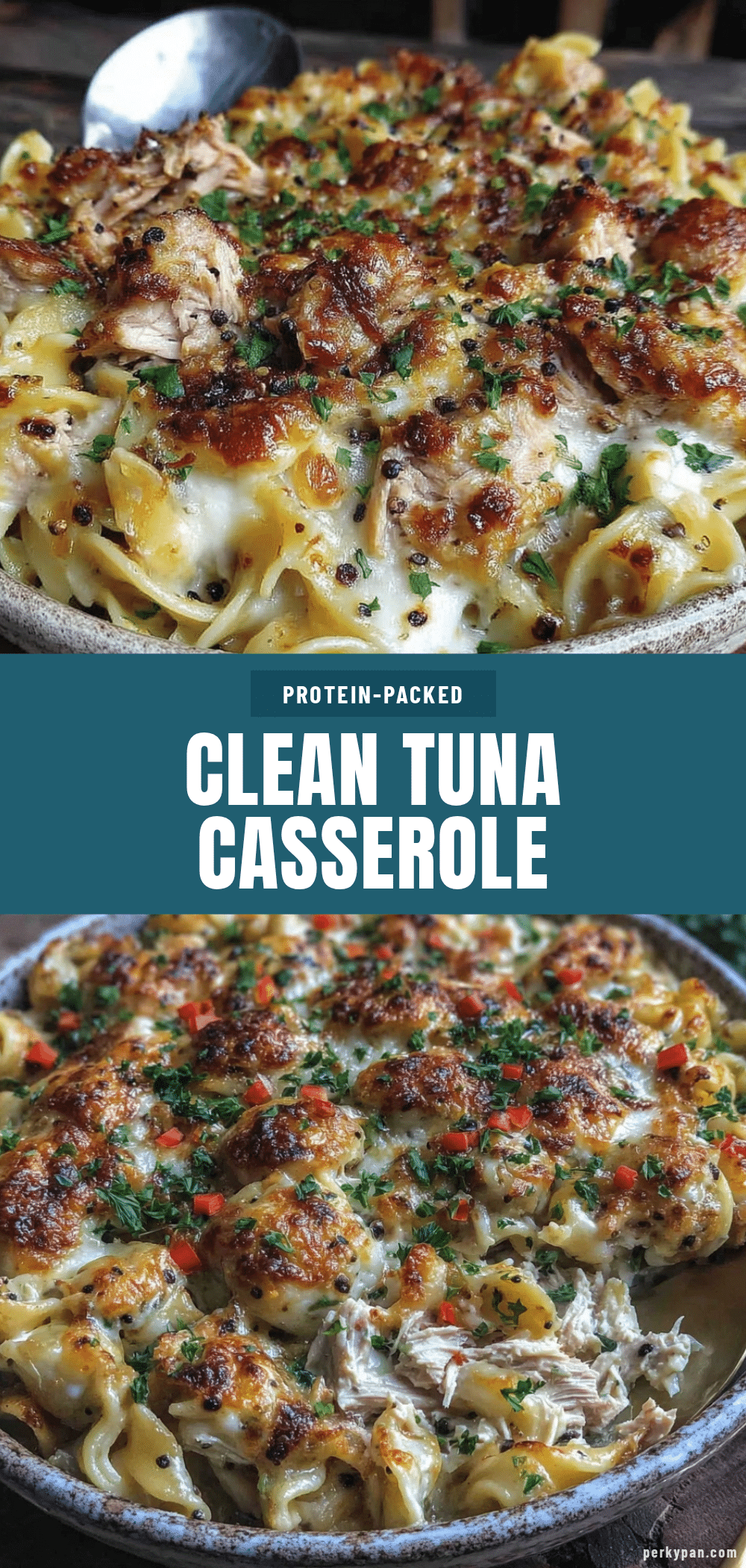 protein-packed clean tuna casserole recipe