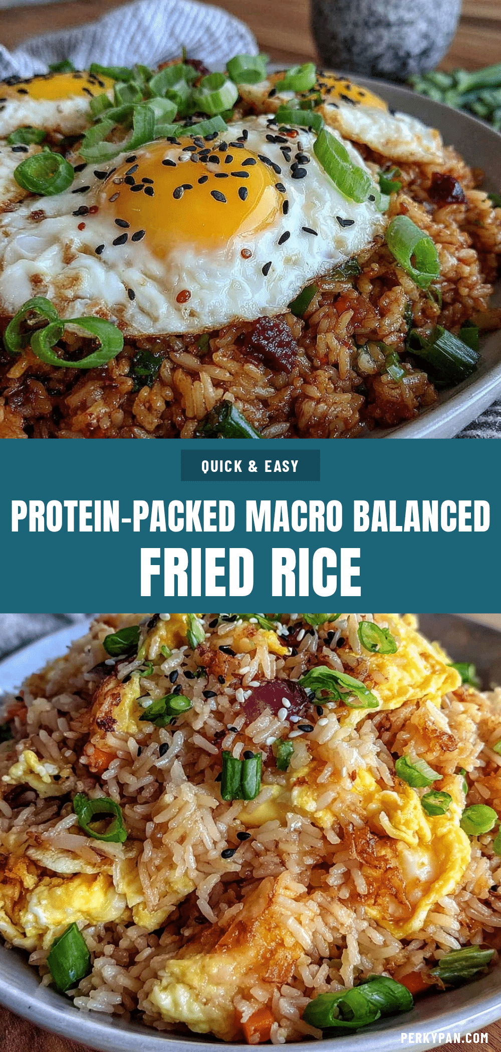 protein-packed fried rice with egg whites recipe