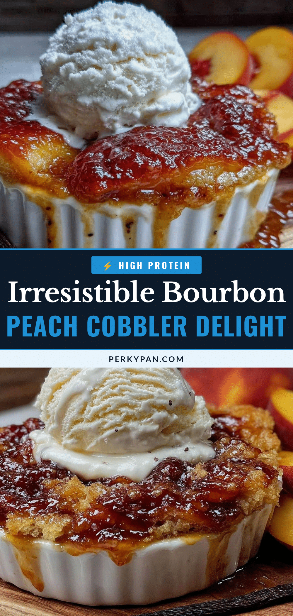 bourbon peach cobbler recipe