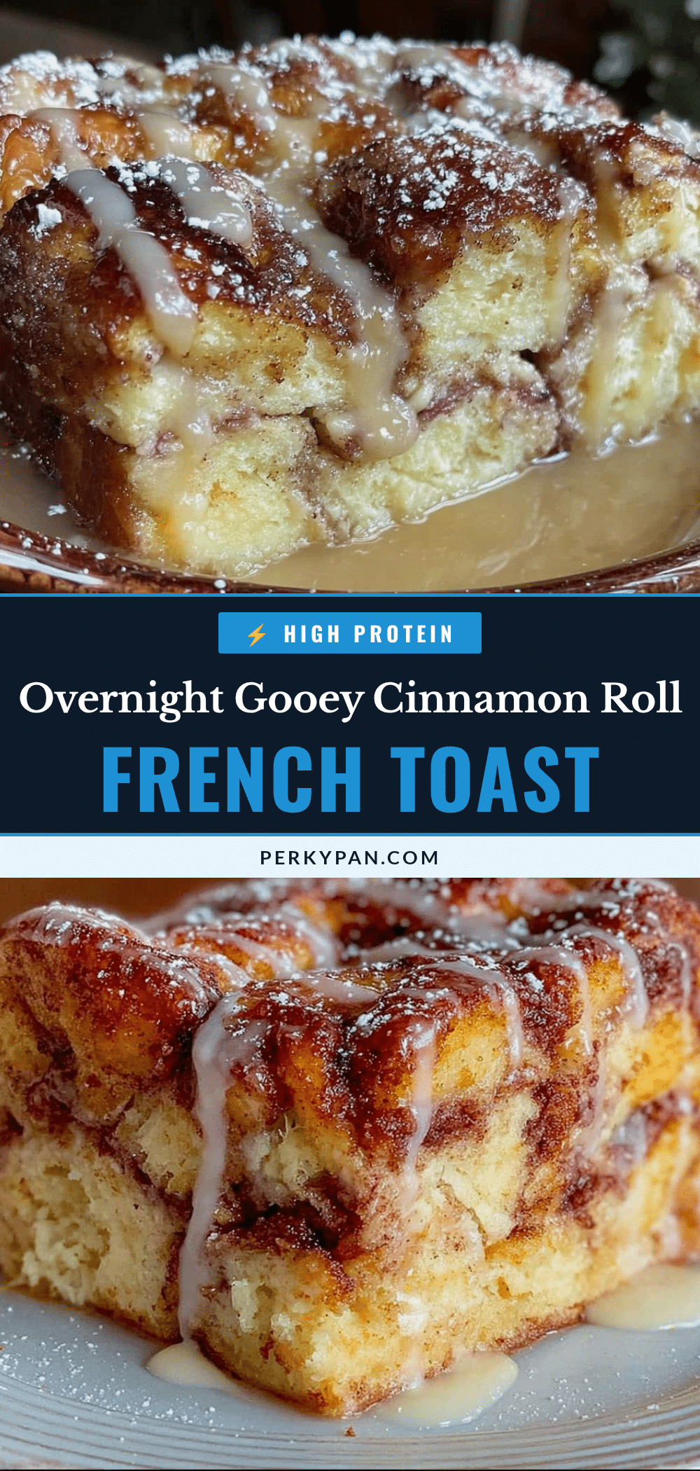 cinnamon roll french toast casserole recipe
