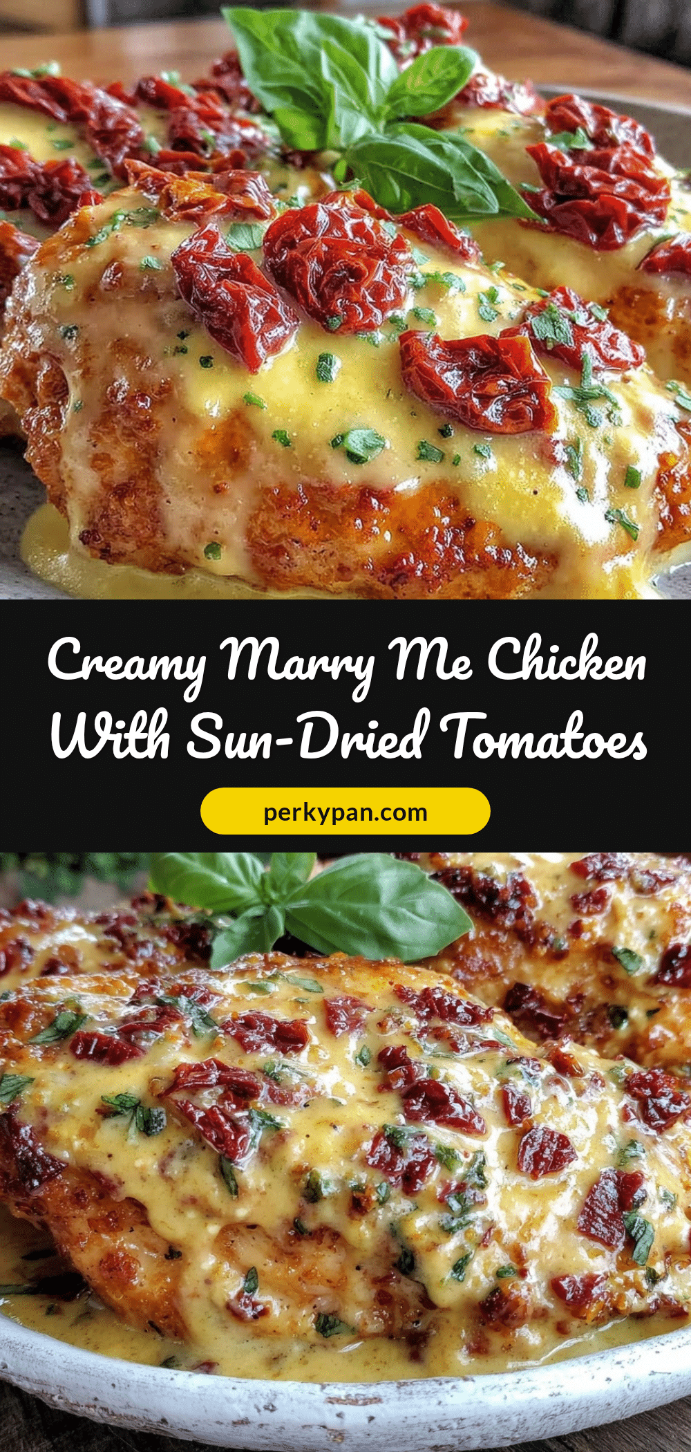 creamy marry me chicken recipe
