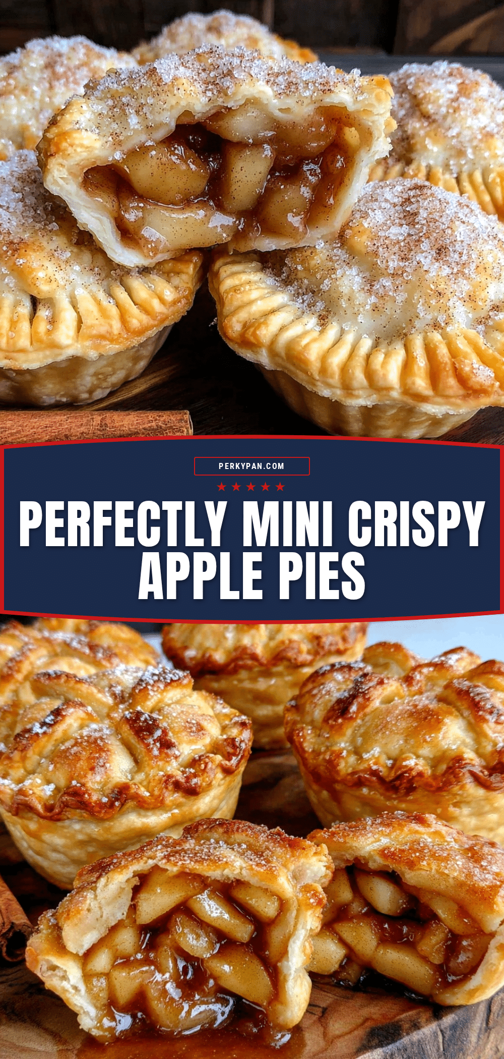 crispy mini apple pies recipe