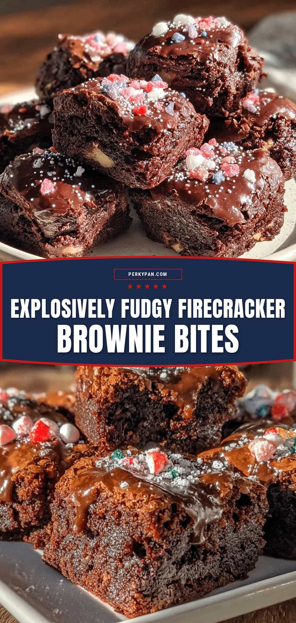 firecracker brownie bites recipe