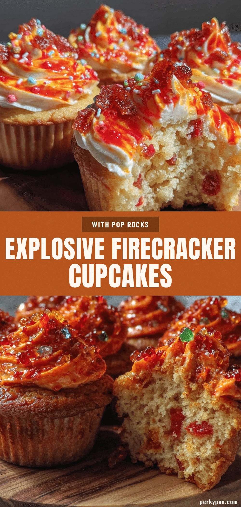 firecracker explosion cupcakes recipe