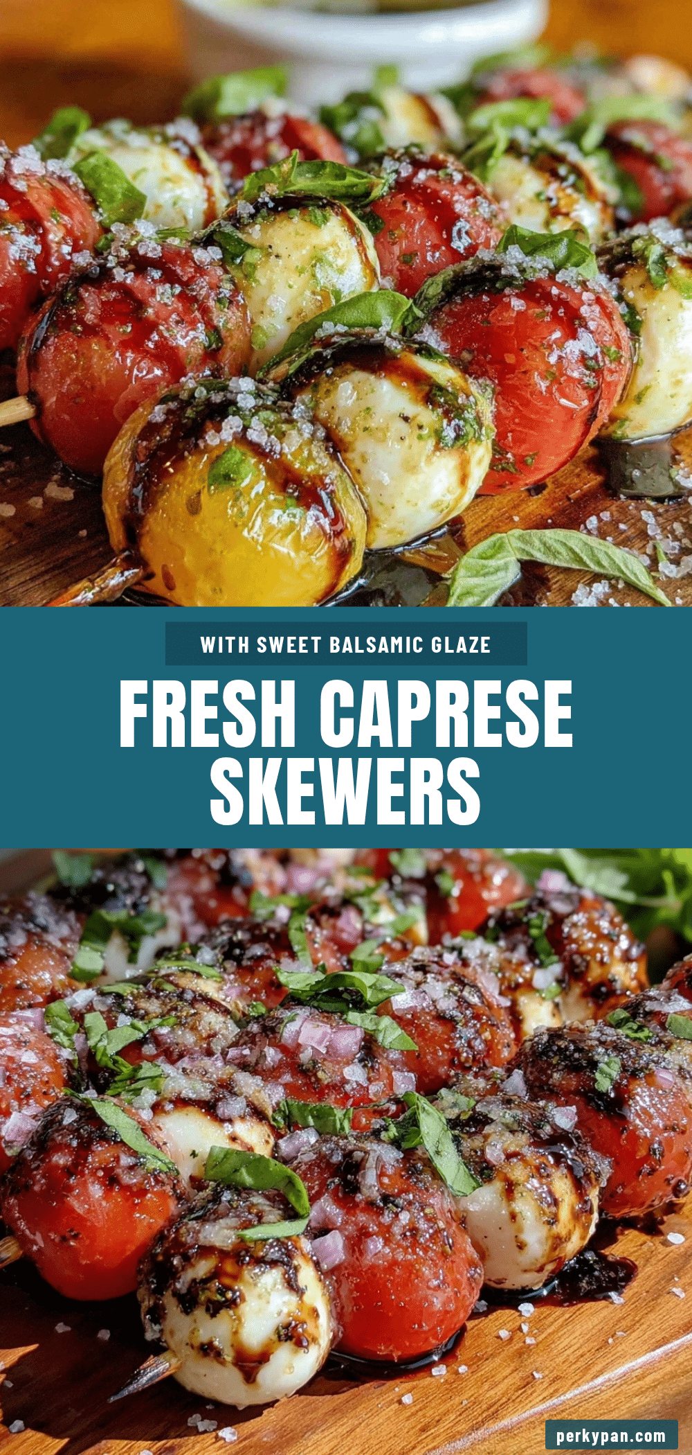 fresh caprese skewers recipe