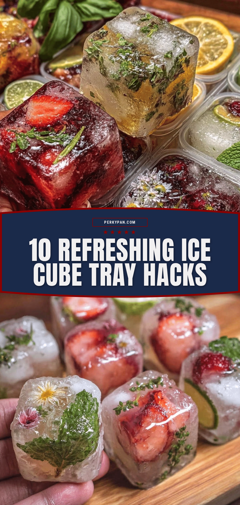 fresh ice cube tray hacks recipe