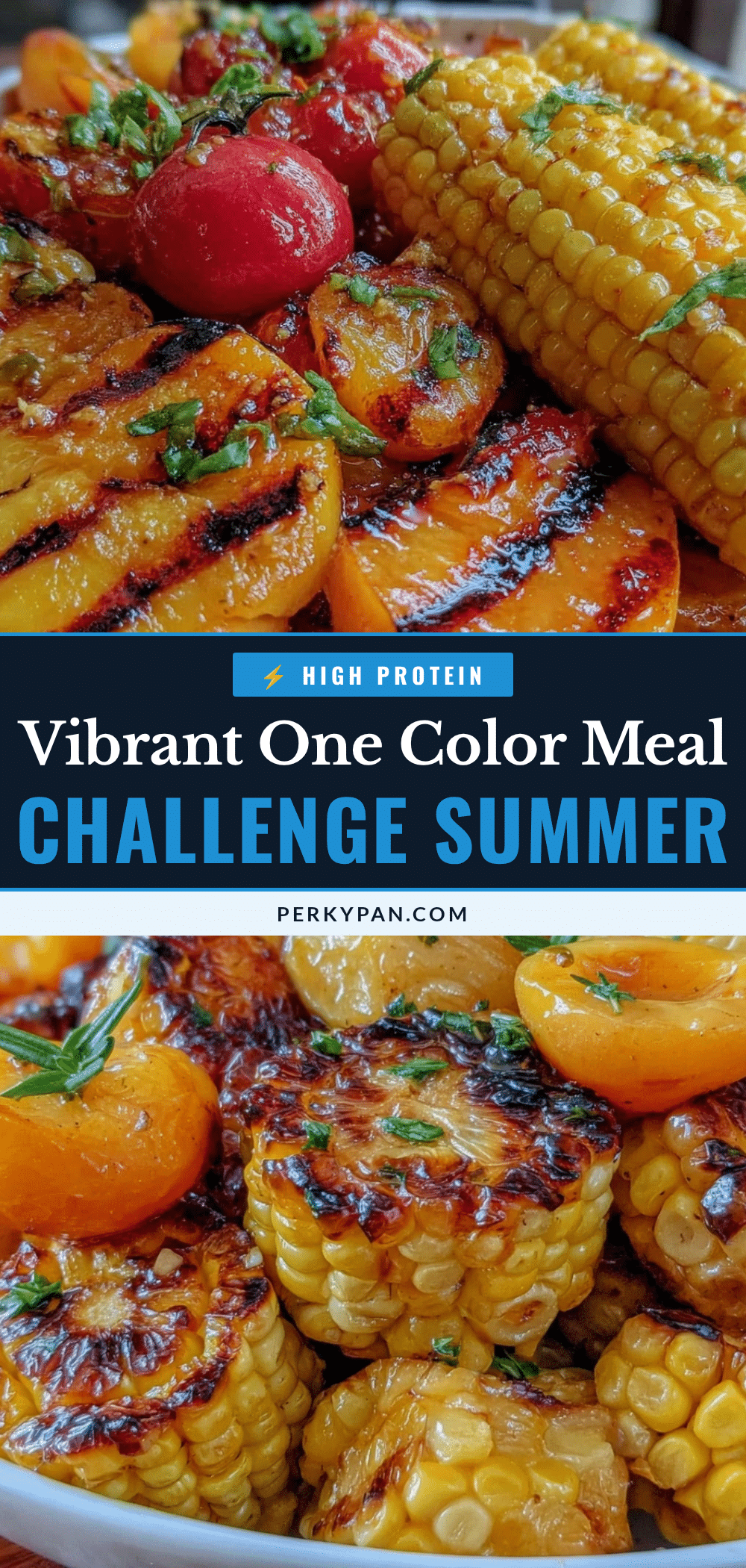 fresh one color meal challenge recipe