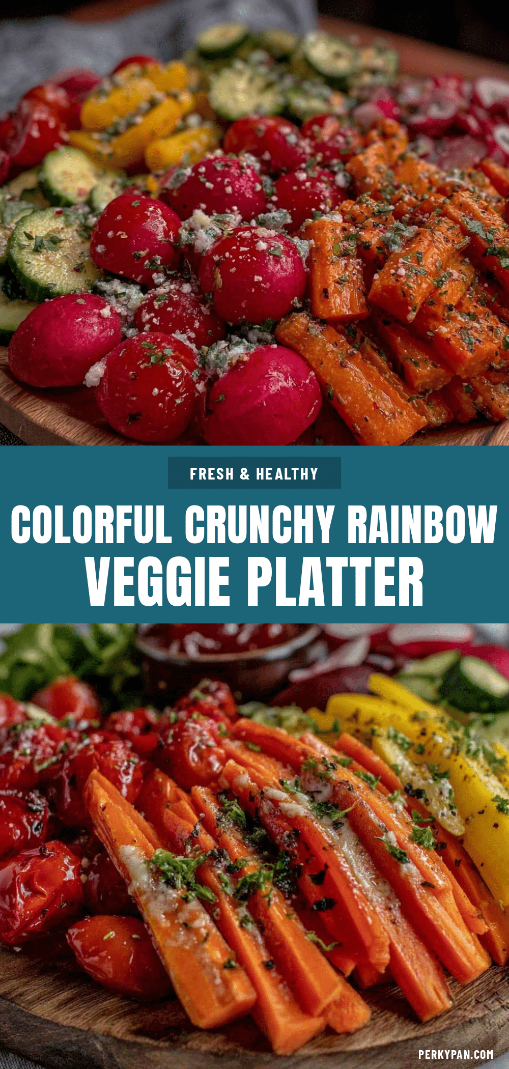 fresh rainbow veggie platter kids love recipe