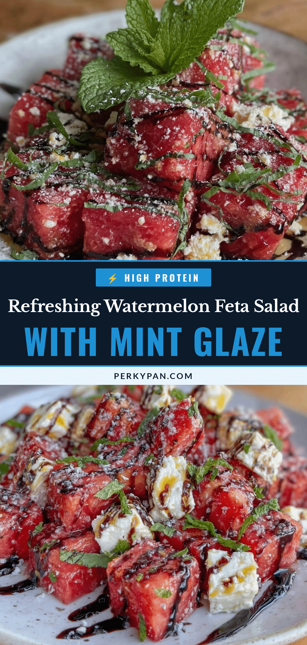 fresh watermelon feta salad recipe