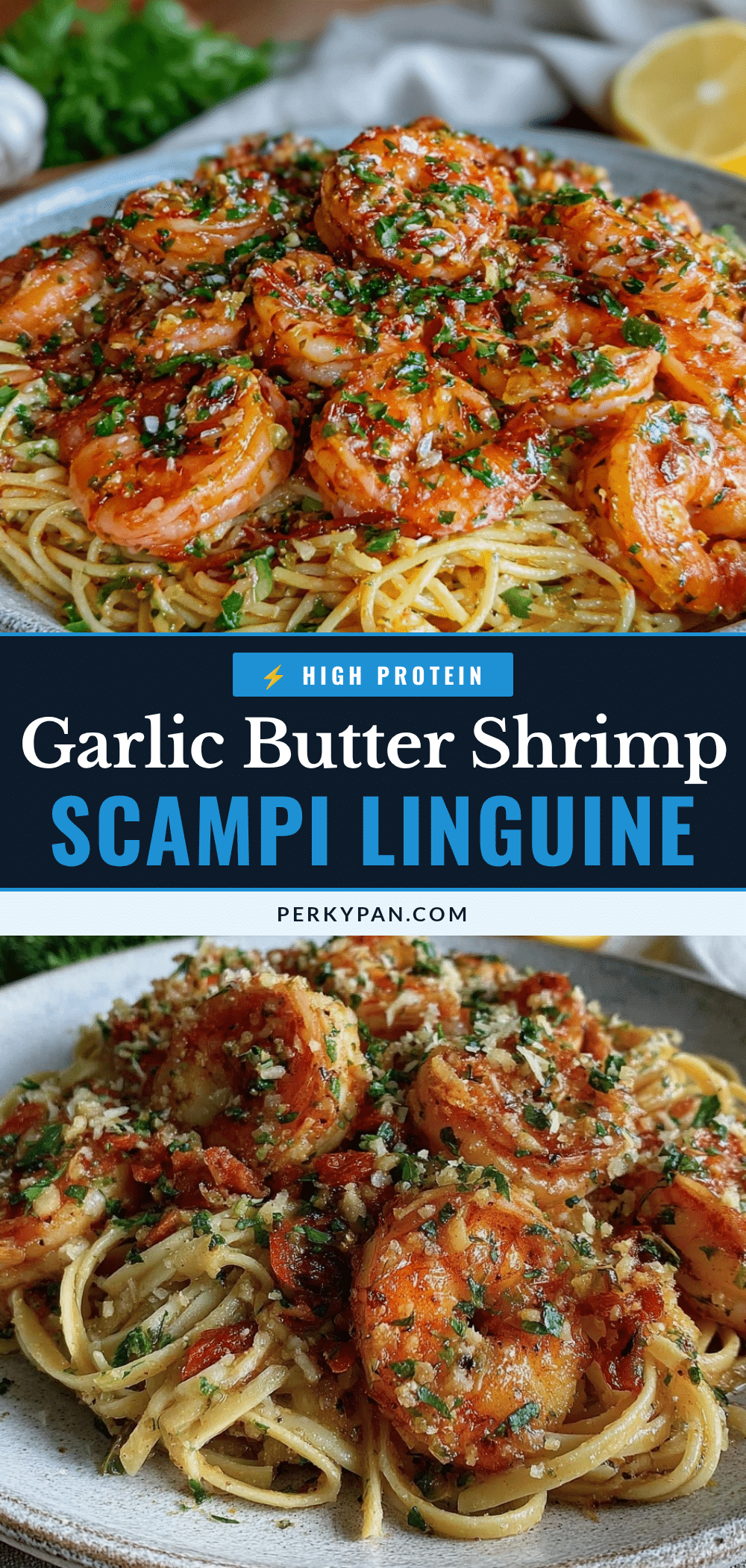 garlic butter shrimp scampi recipe