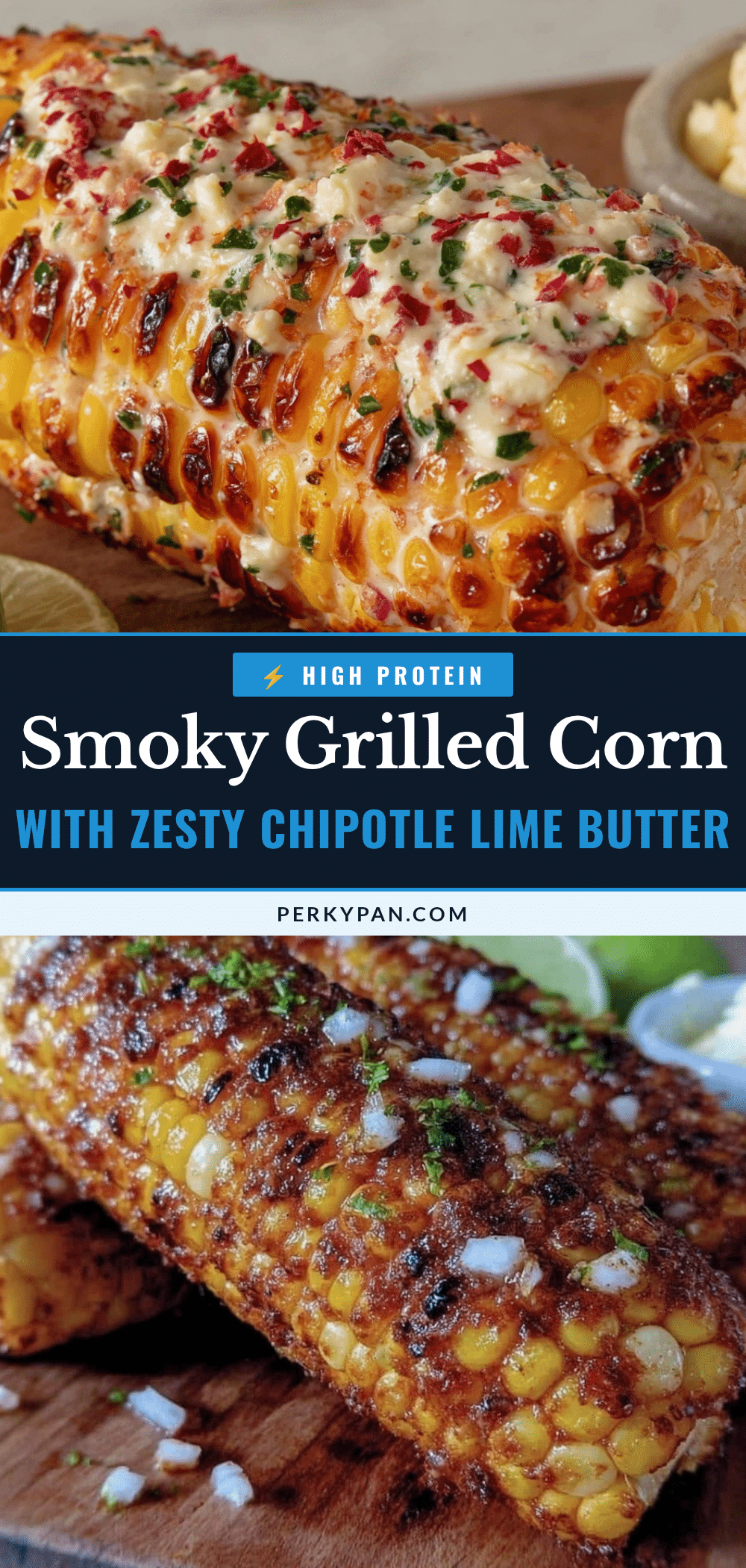 grilled corn on the cob with chipotle lime butter recipe