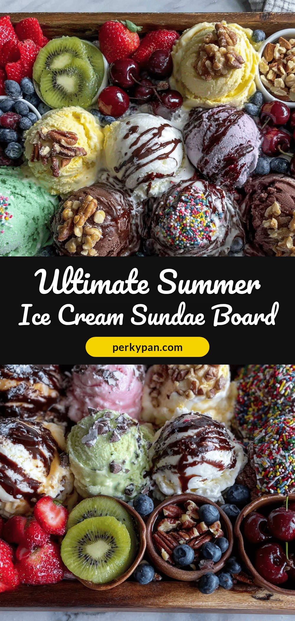 ice cream sundae board recipe