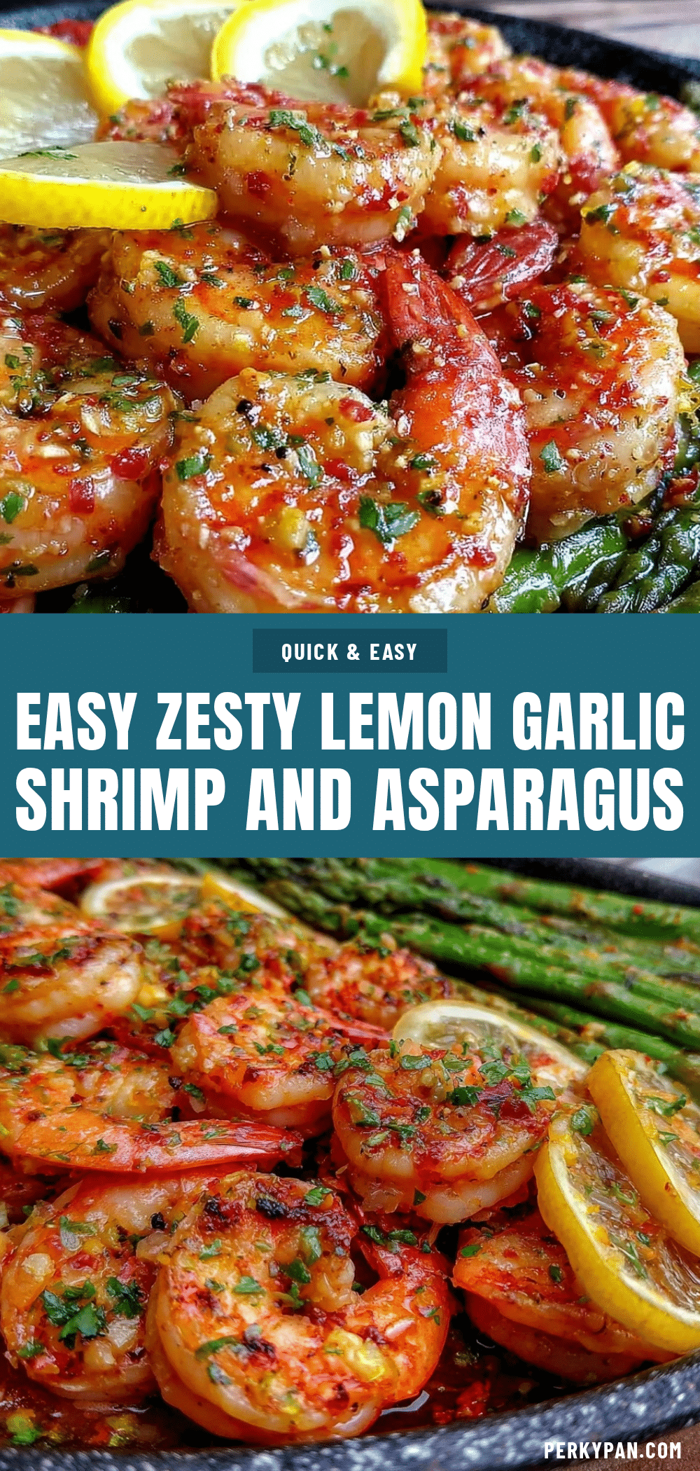 one-pan lemon garlic shrimp recipe