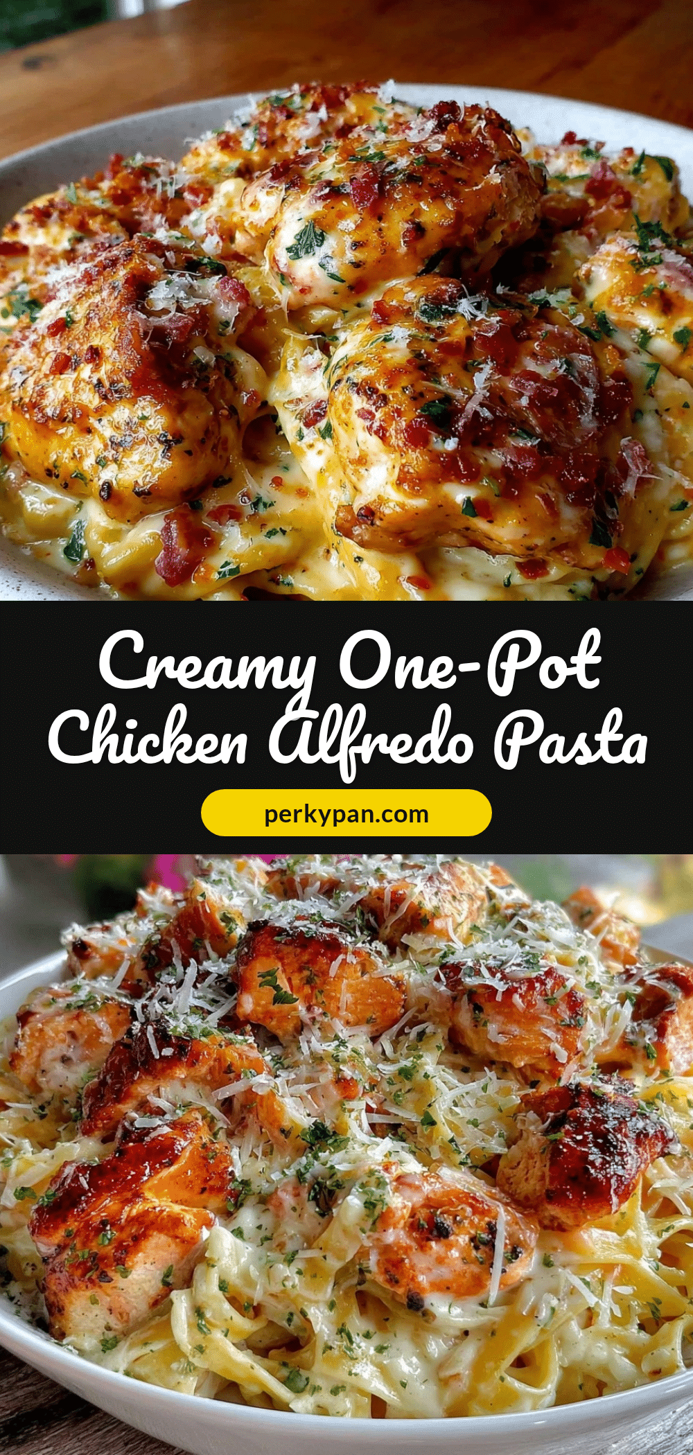 one-pot chicken Alfredo pasta recipe