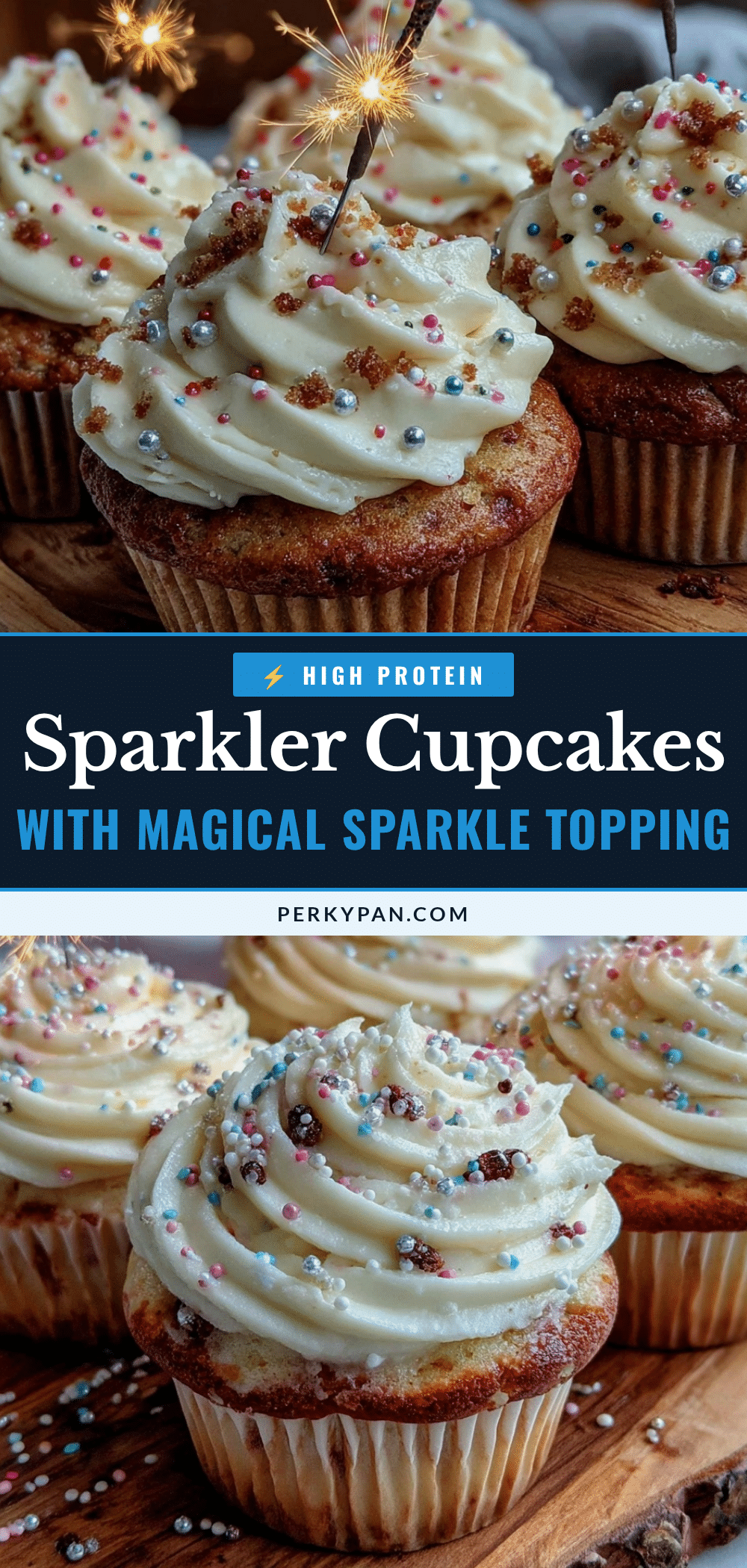 perfect sparkler cupcakes recipe