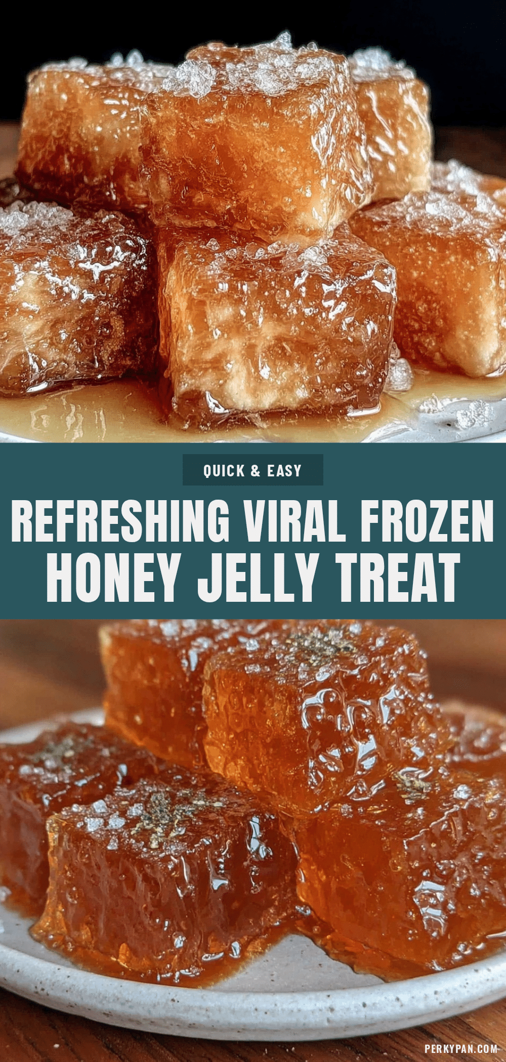 Refreshing Frozen Honey Jelly recipe