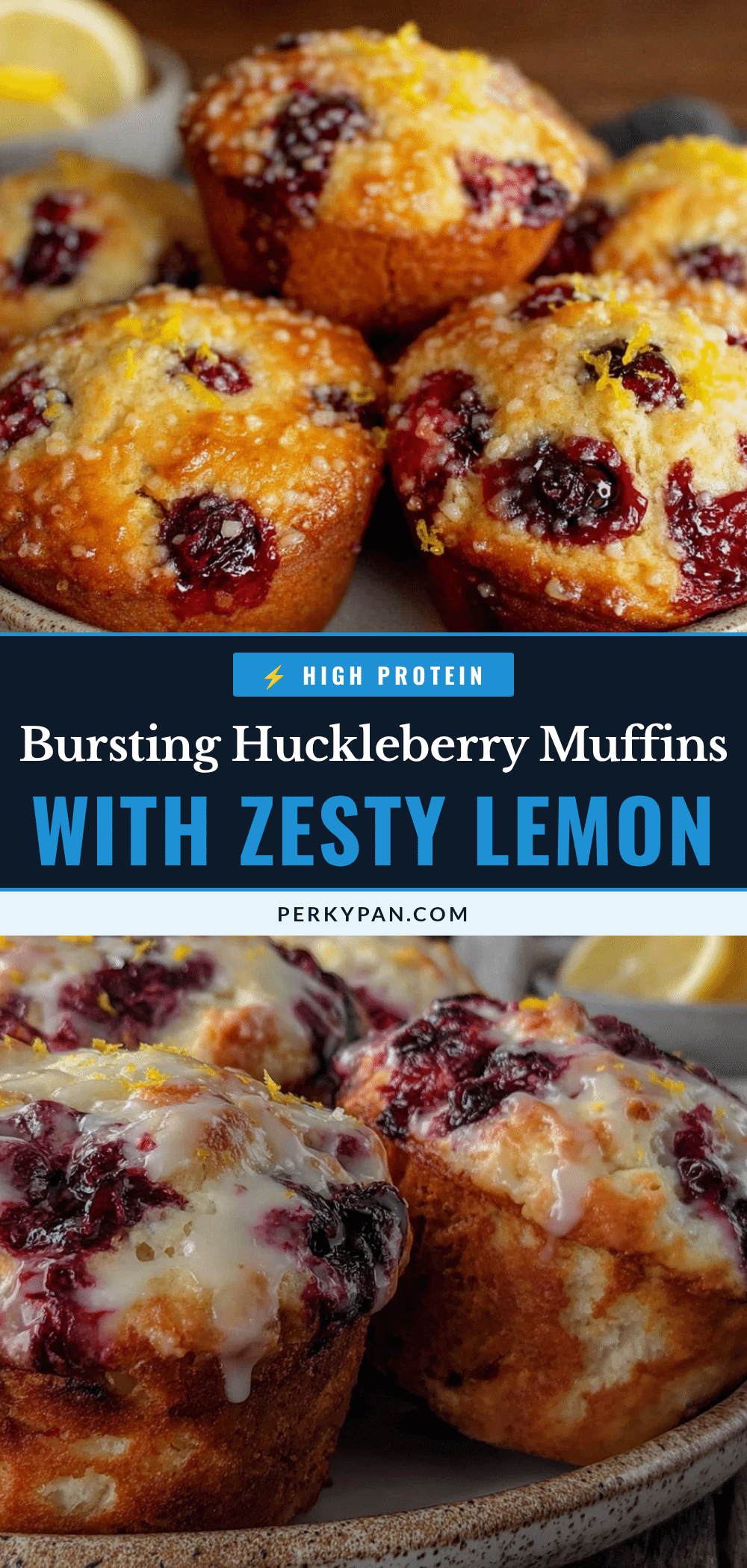 tender huckleberry muffins recipe
