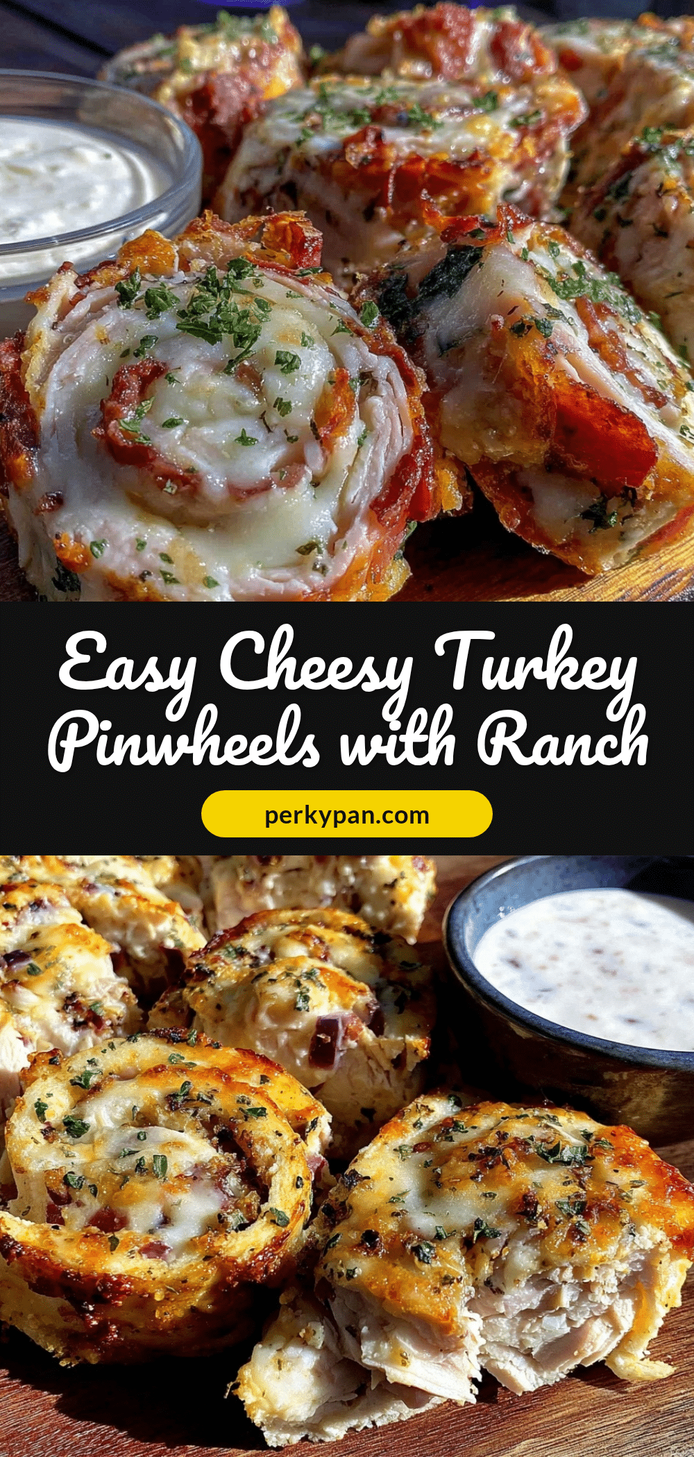 turkey and cheese pinwheels recipe
