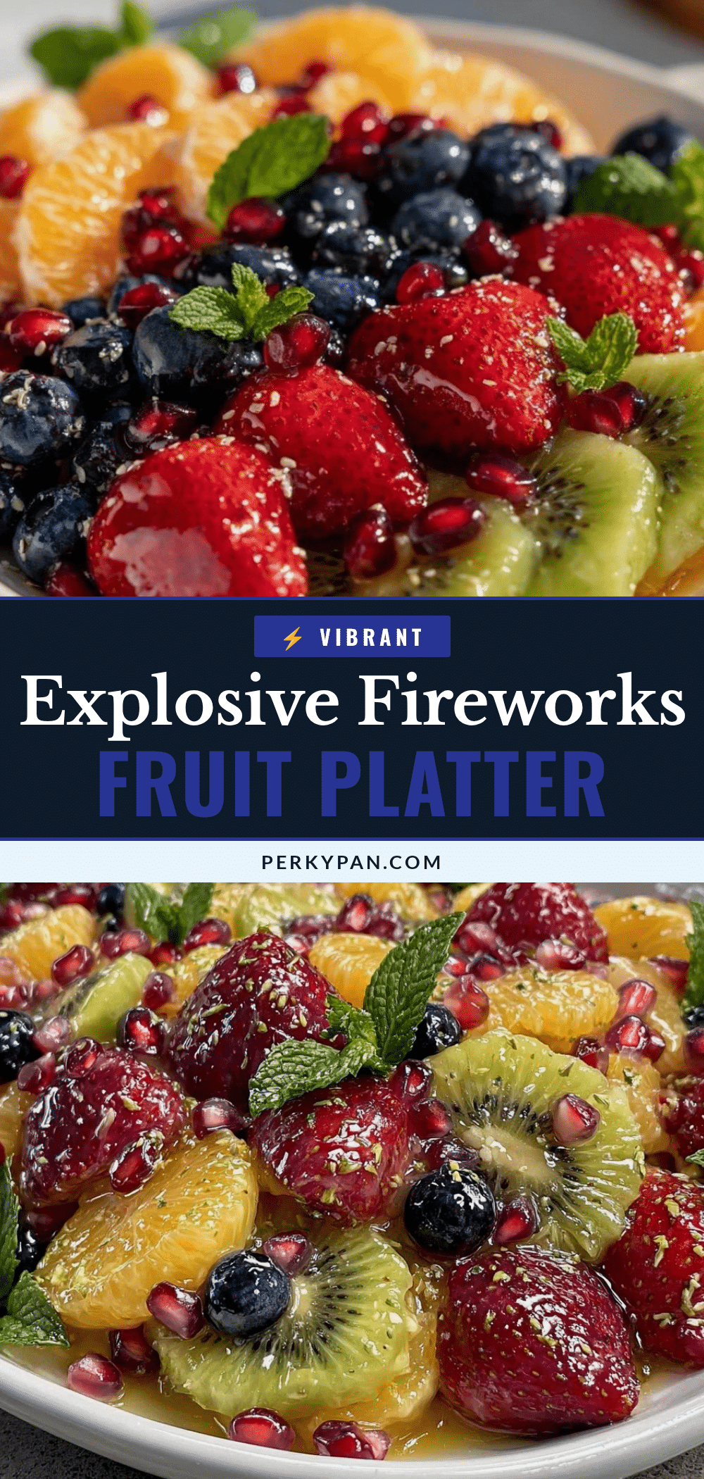 vibrant fireworks fruit platter recipe
