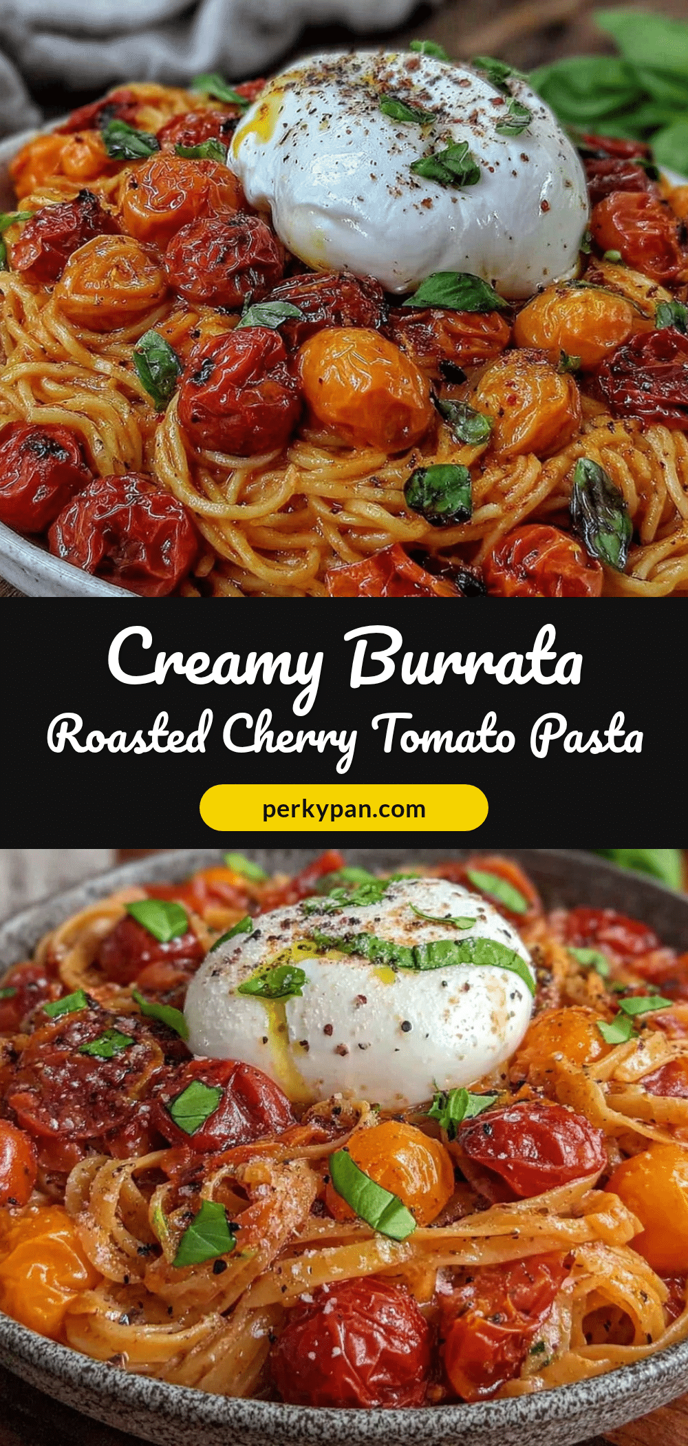 creamy roasted cherry tomato pasta recipe