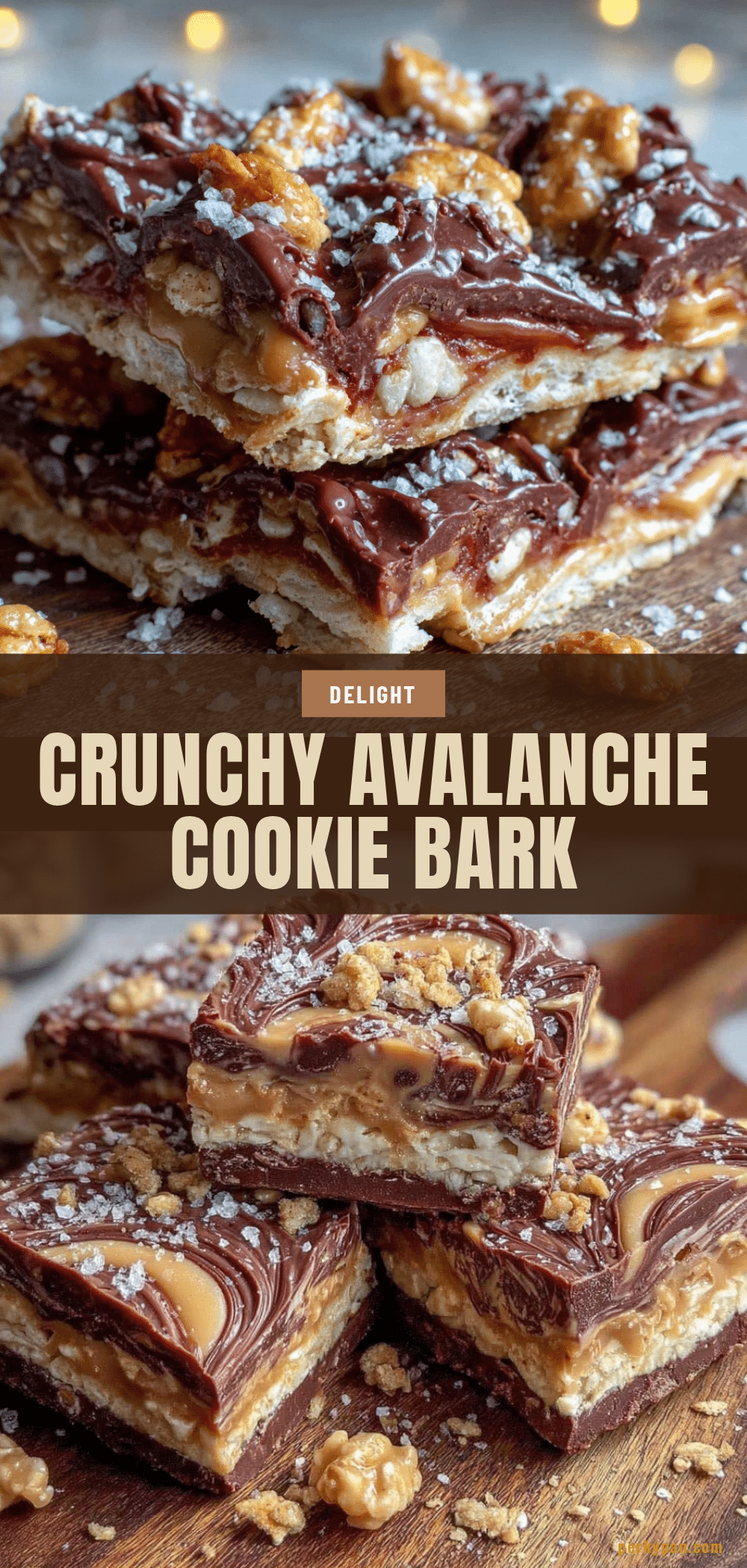crispy avalanche cookie bark recipe