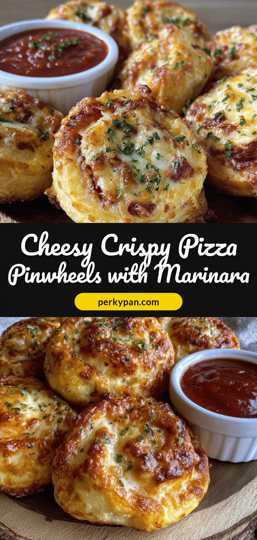 crispy cheesy pizza pinwheels recipe