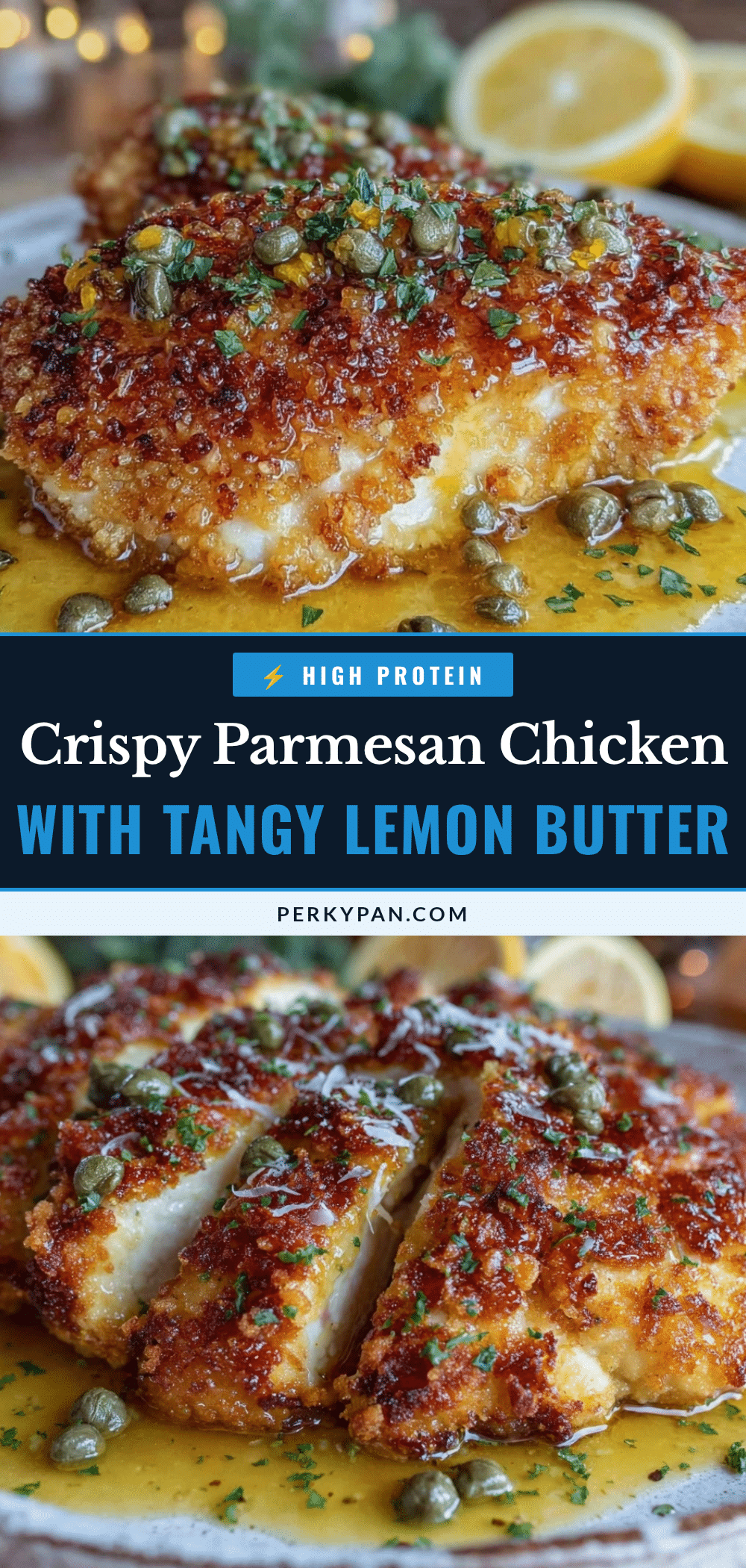crispy Parmesan-crusted chicken breast recipe