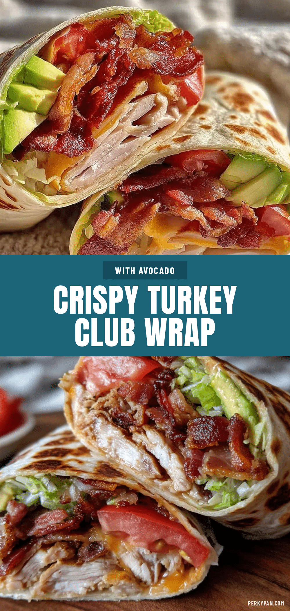 crispy turkey club wrap recipe
