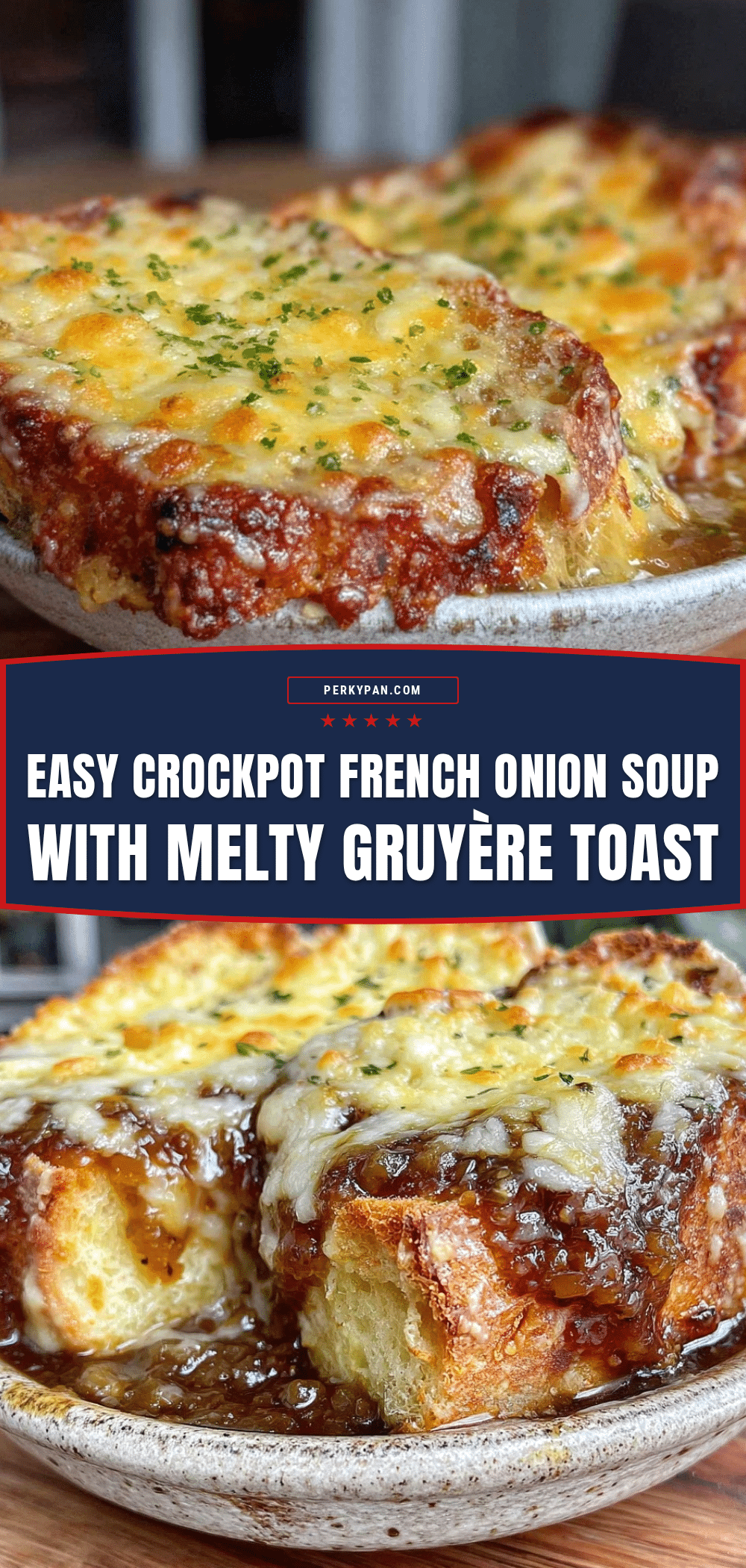 easy crockpot french onion soup recipe