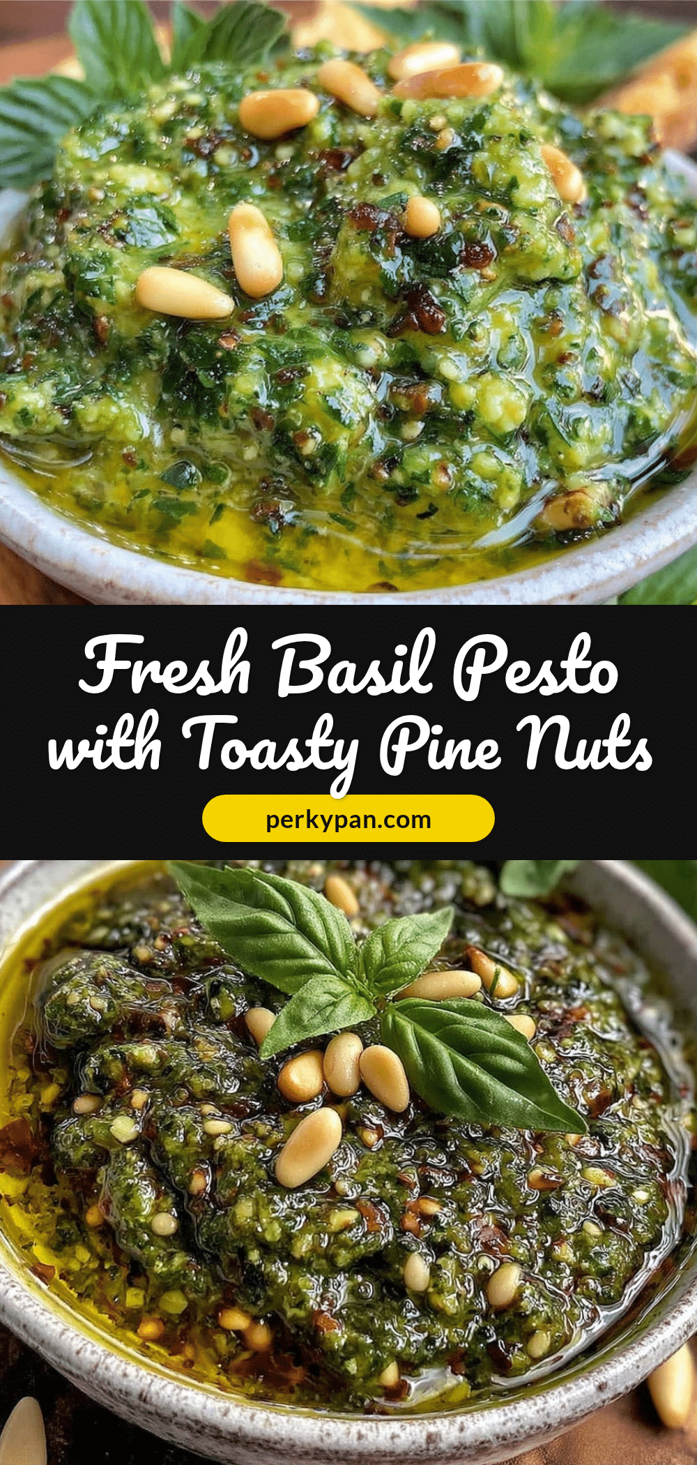 fresh basil pesto recipe