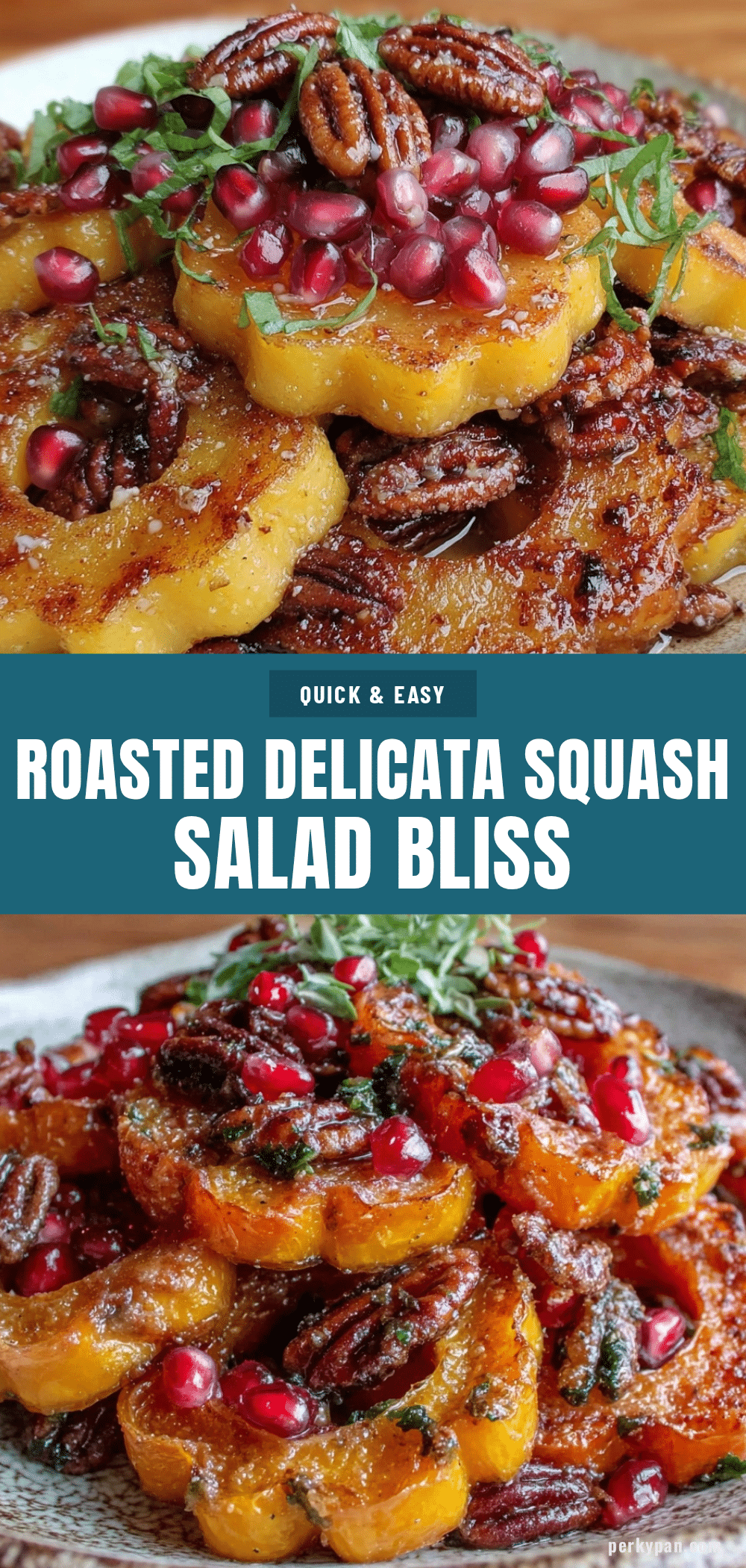 fresh roasted delicata squash salad recipe