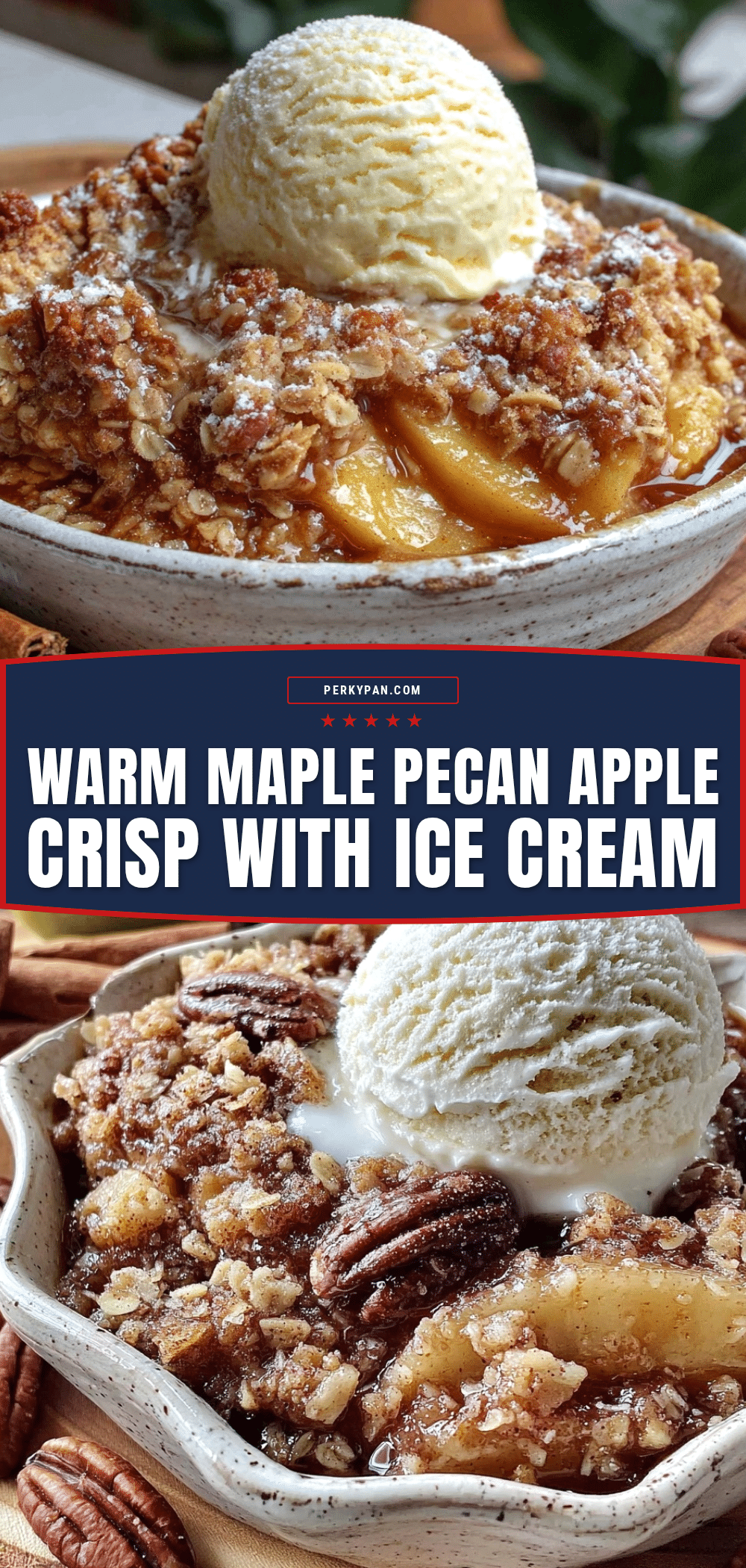 maple pecan apple crisp recipe