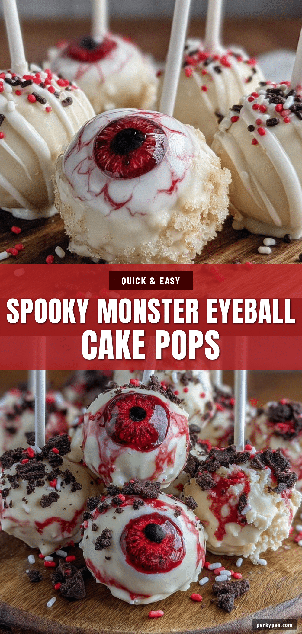 monster eyeball cake pops recipe