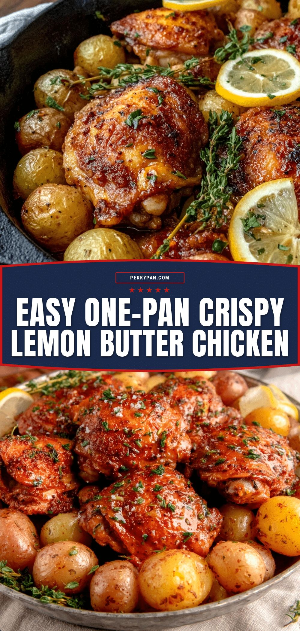 one-pan lemon butter chicken recipe