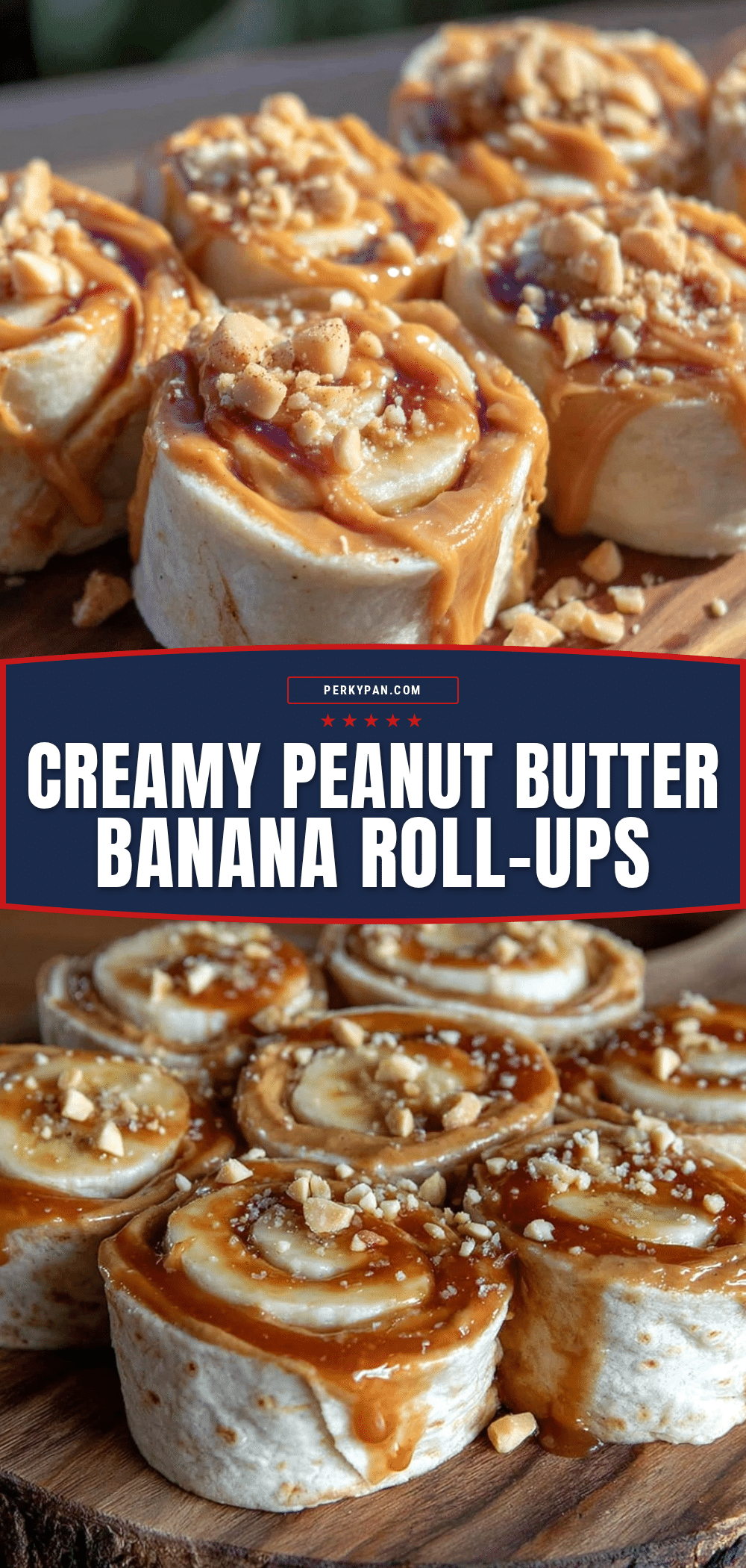 peanut butter banana roll-ups recipe