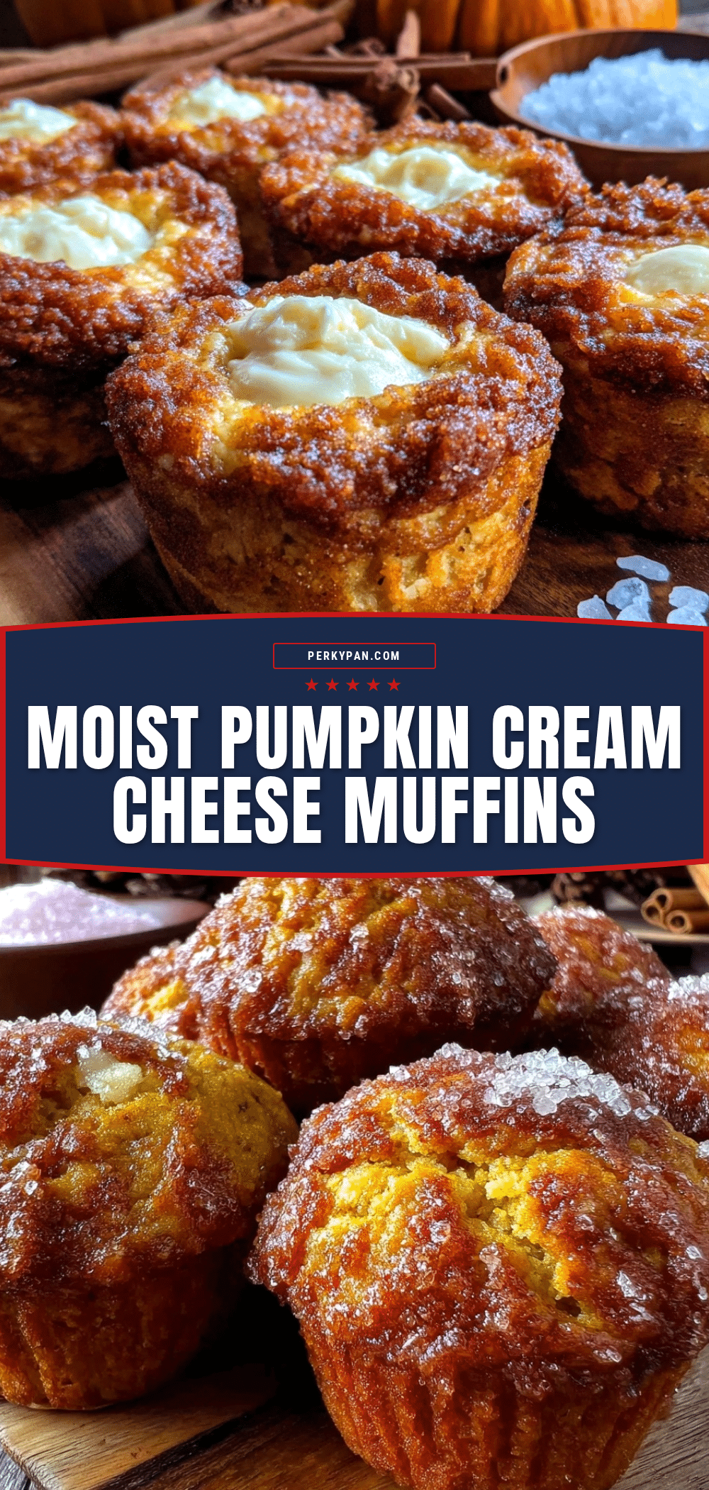 pumpkin cream cheese muffins recipe