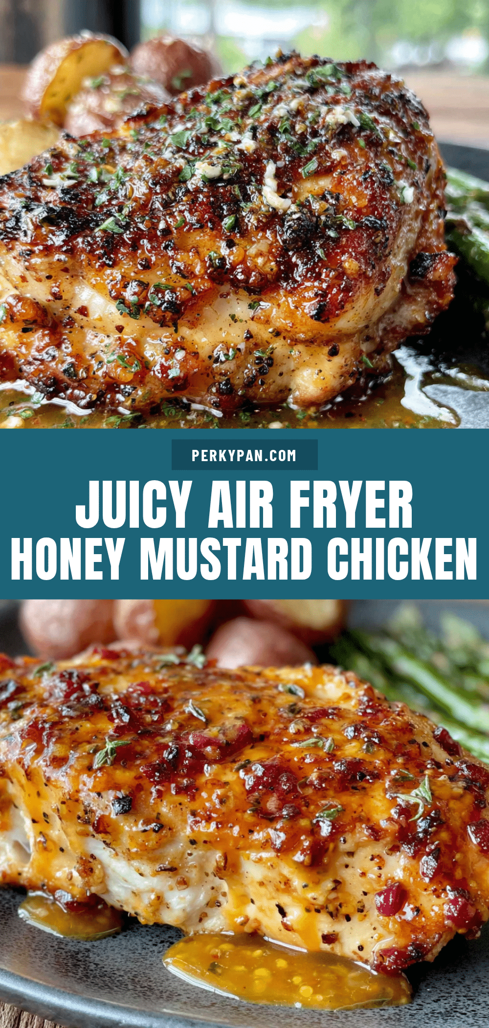 air fryer honey mustard chicken recipe